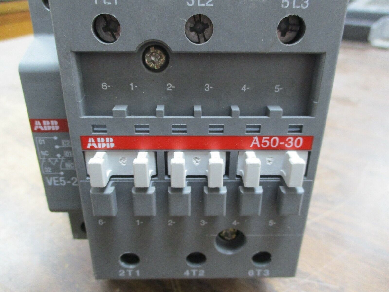 ABB Contactor A50-30 120V Coil 80A 600V Used