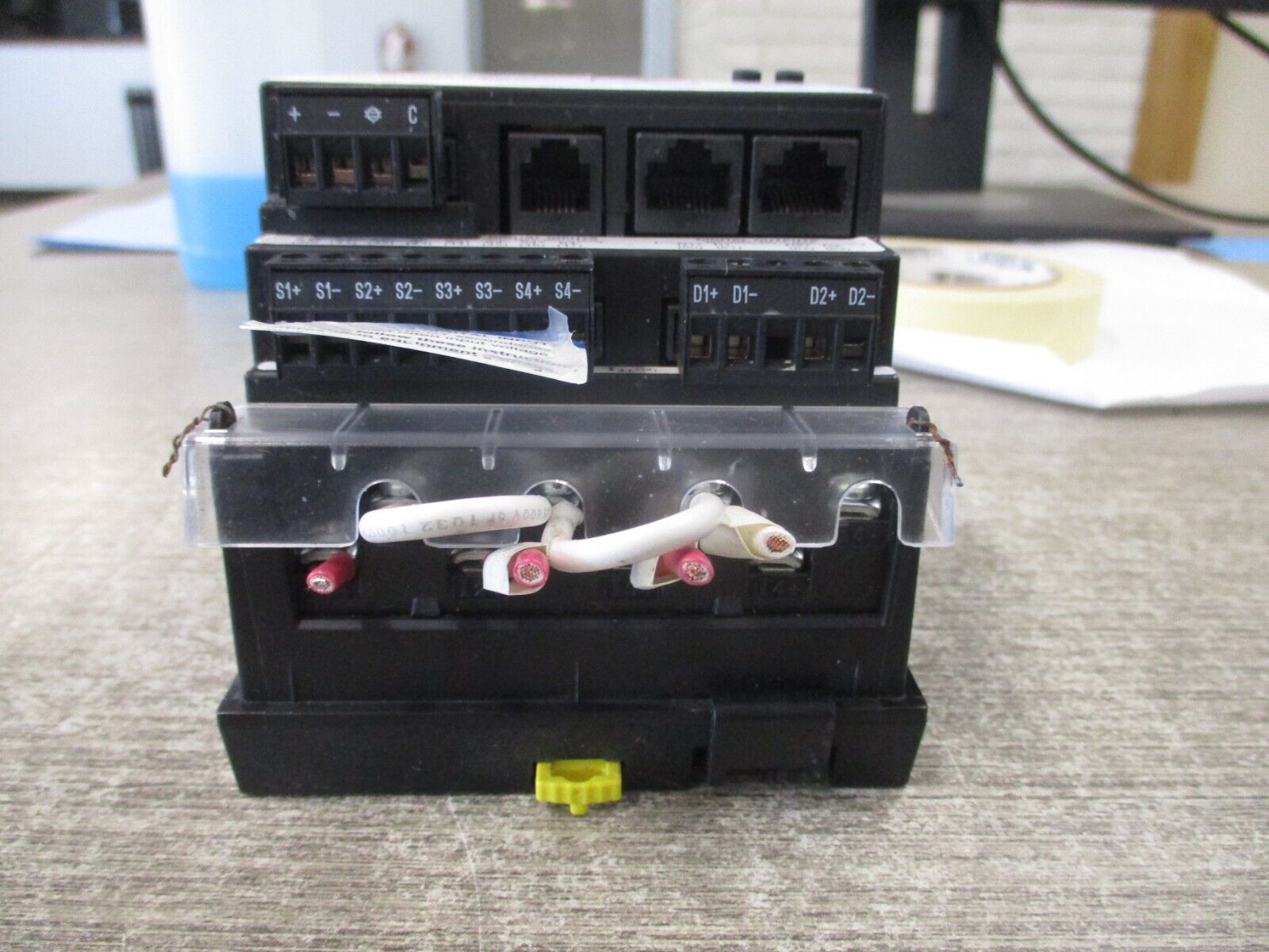 Square D PowerLogic Power Meter METSEPM5563 100-480VAC 125-250VDC Used