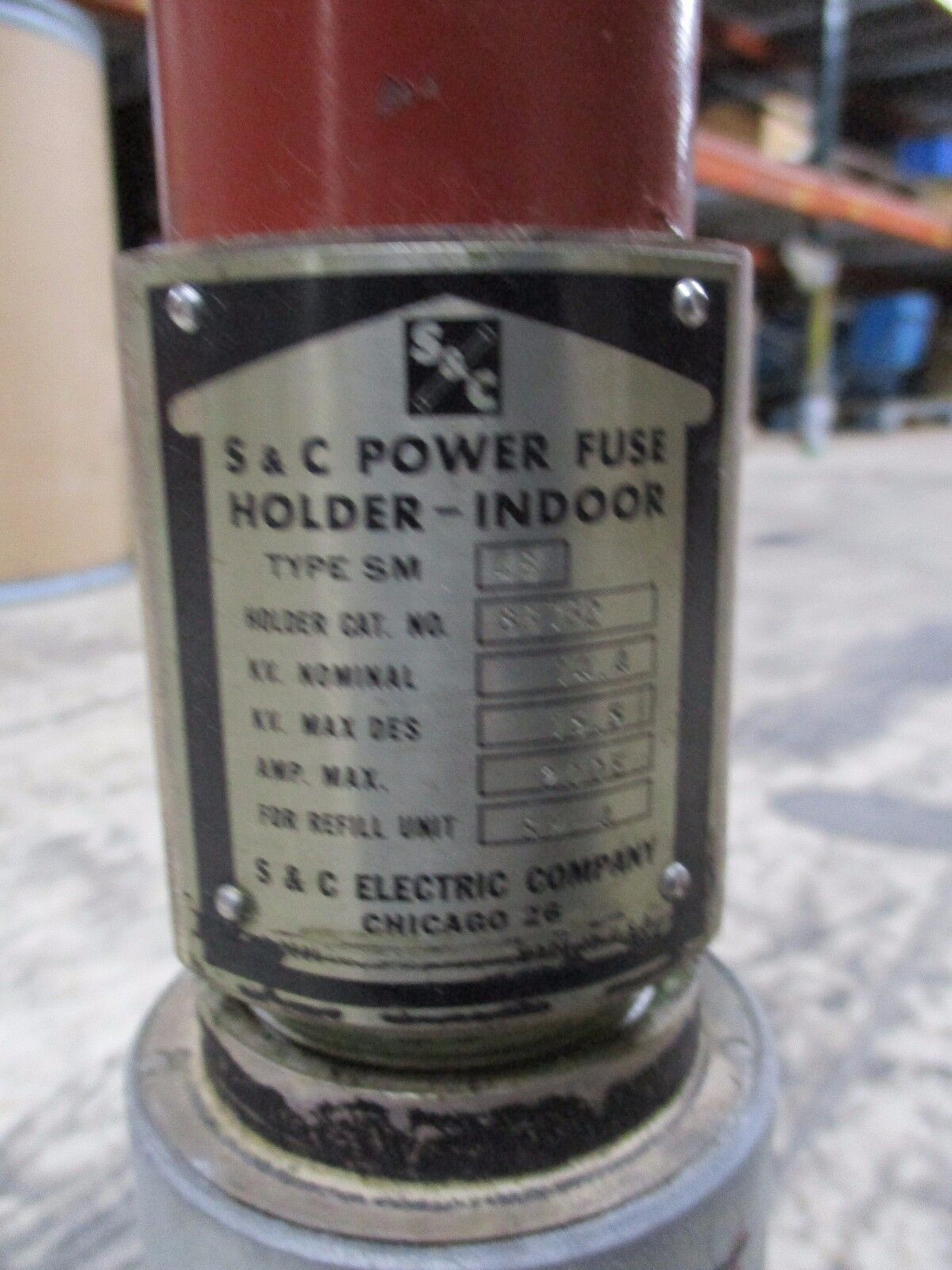 S & C Type SM-4B 86762 14.4KV 200E 100E Refill Used
