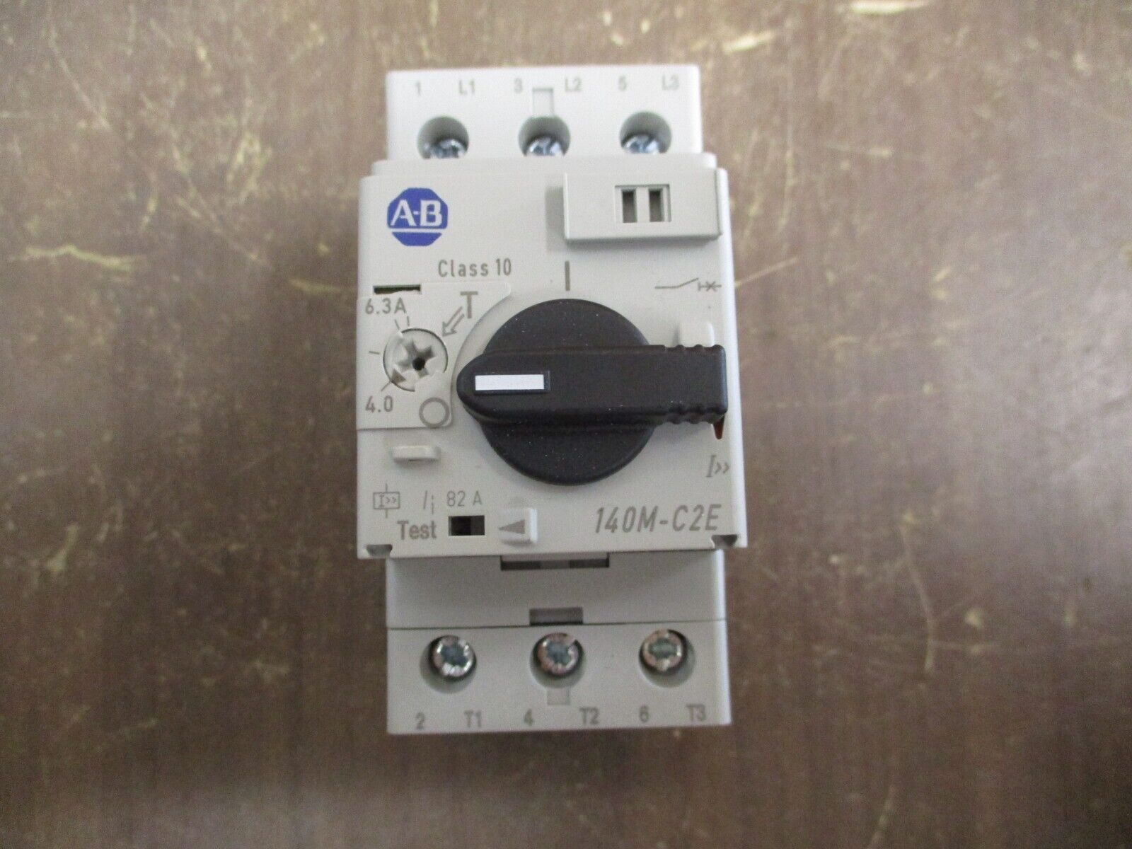 Allen-Bradley Manual Motor Protector 140M-C2E-B63 Ser. C Trip: 4.0-6.3A