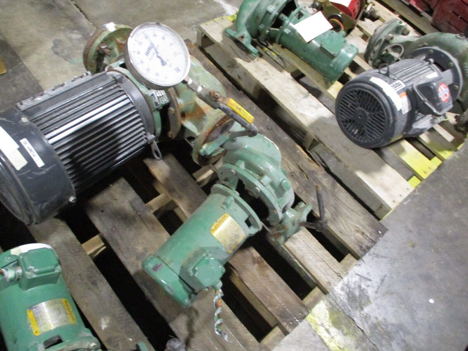 Taco Pump 1935C1N1 5.4 3/00 1725RPM 1HP 208-230/460V 3Ph Used