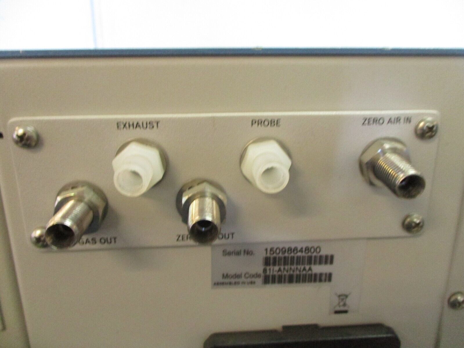 Thermo Scientific Model 81i Hg Calibrator 81I-ANNNAA Used