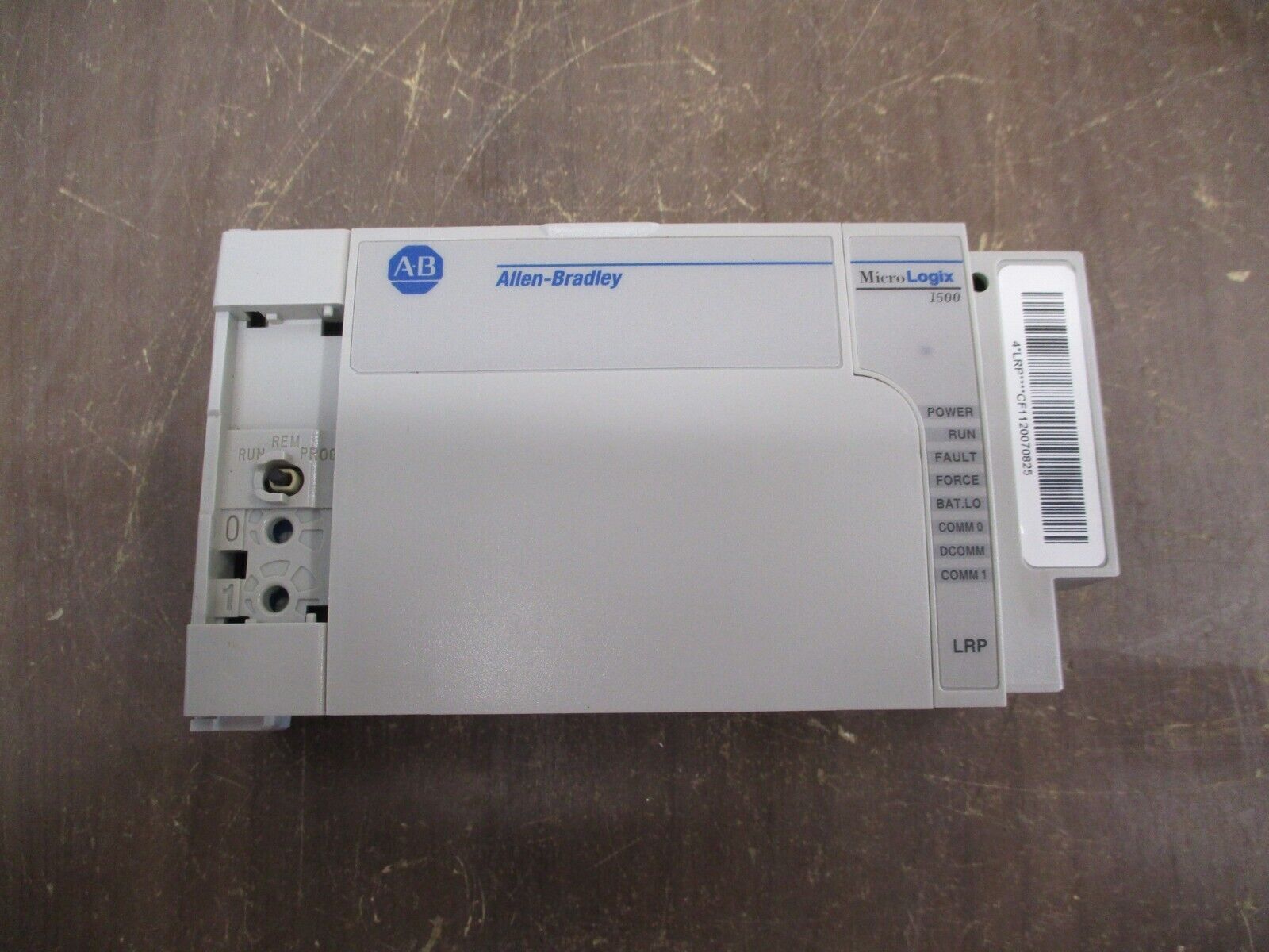 Allen-Bradley MicroLogix 1500 Processor Unit 1764-LRP Ser. C Rev. F FRN 11 Used