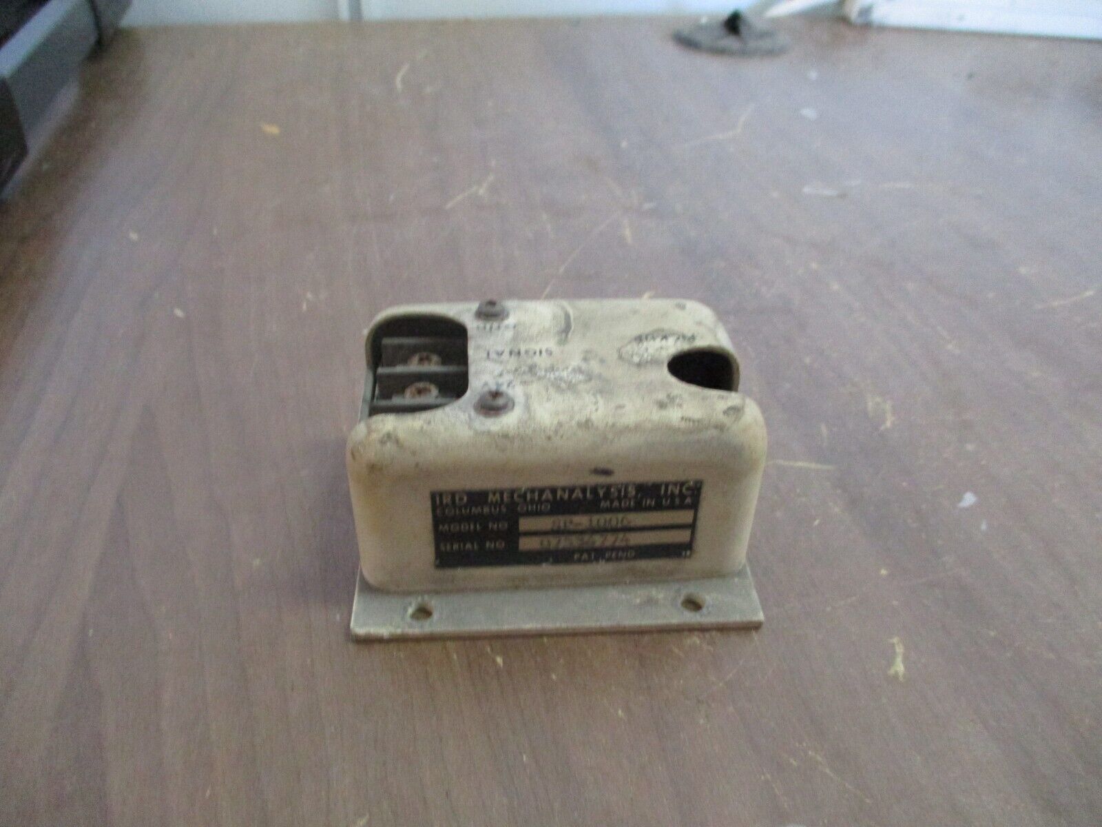 IRD Mechanalysis Relay SP-1006 Used