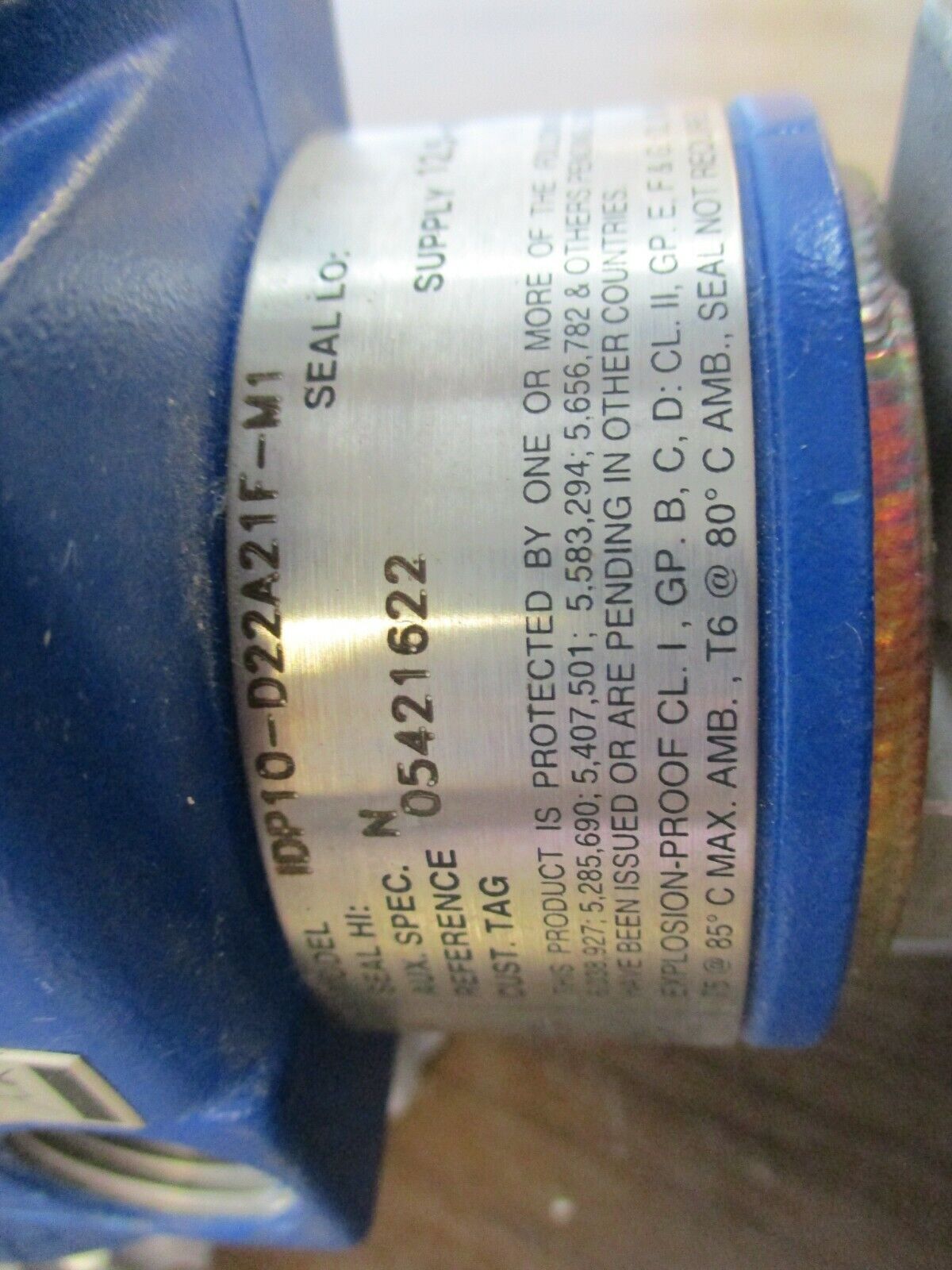 Foxboro, Pressure Transmitter, part#: IDP10- D22A21F-M1, supply: 12.5-42VDC,used