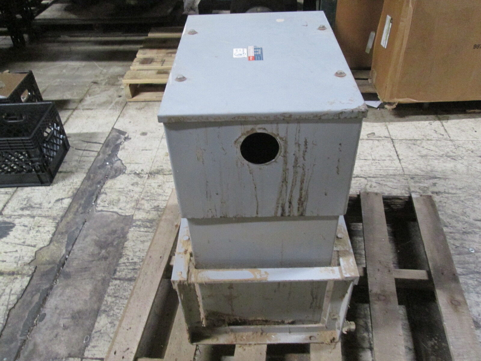 FPE Capacitor Assembly ICC3075D33 75KVAR 240V 3Ph 60Hz Used