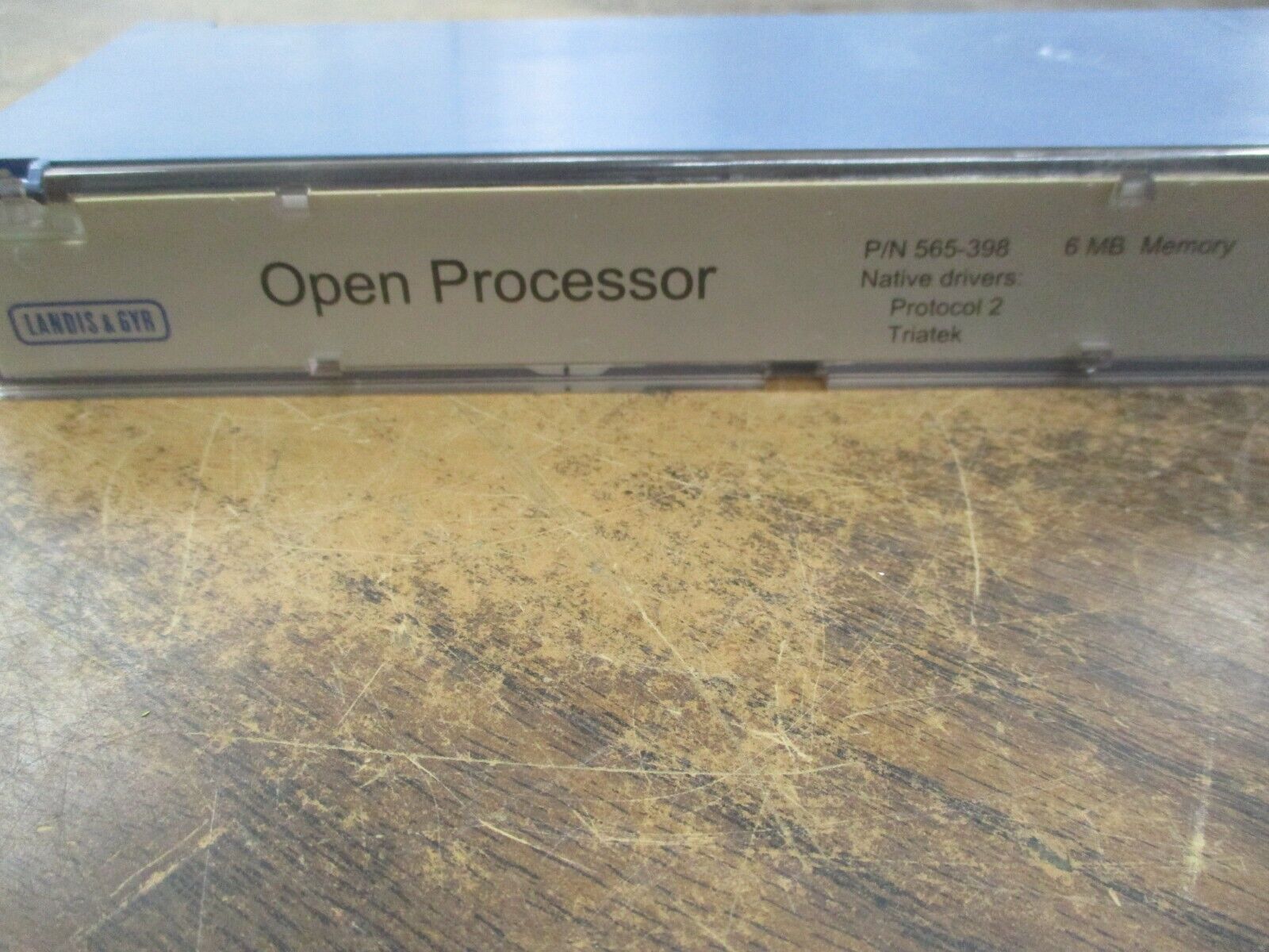 Landis & Gyr APOGEE System 600 Open Processor 565-398 6 MB Memory Used