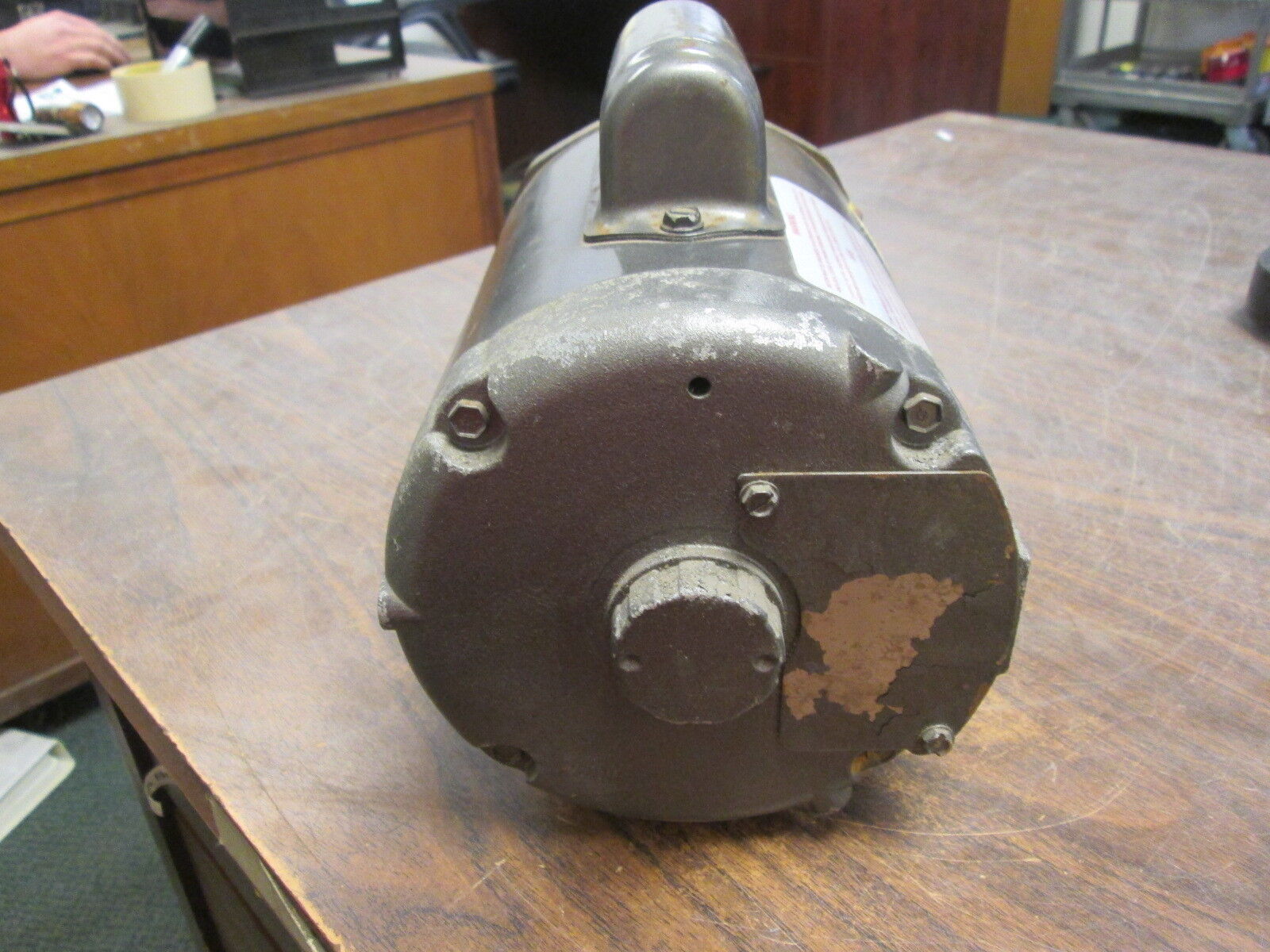 Baldor AC Motor FR: 48YZ 1/4HP 1800RPM 115/230V 4.0/2.0A 1Ph Used