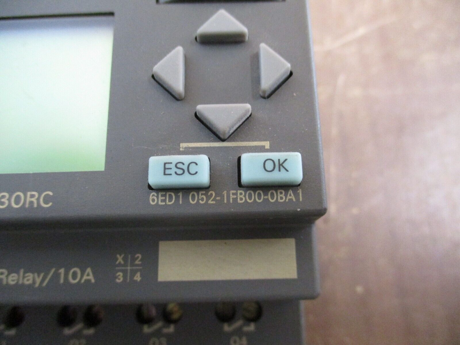Siemens LOGO! 230RC Logic Module 6ED1 052-1FB00-0BA1 115/120V 230/240V Used