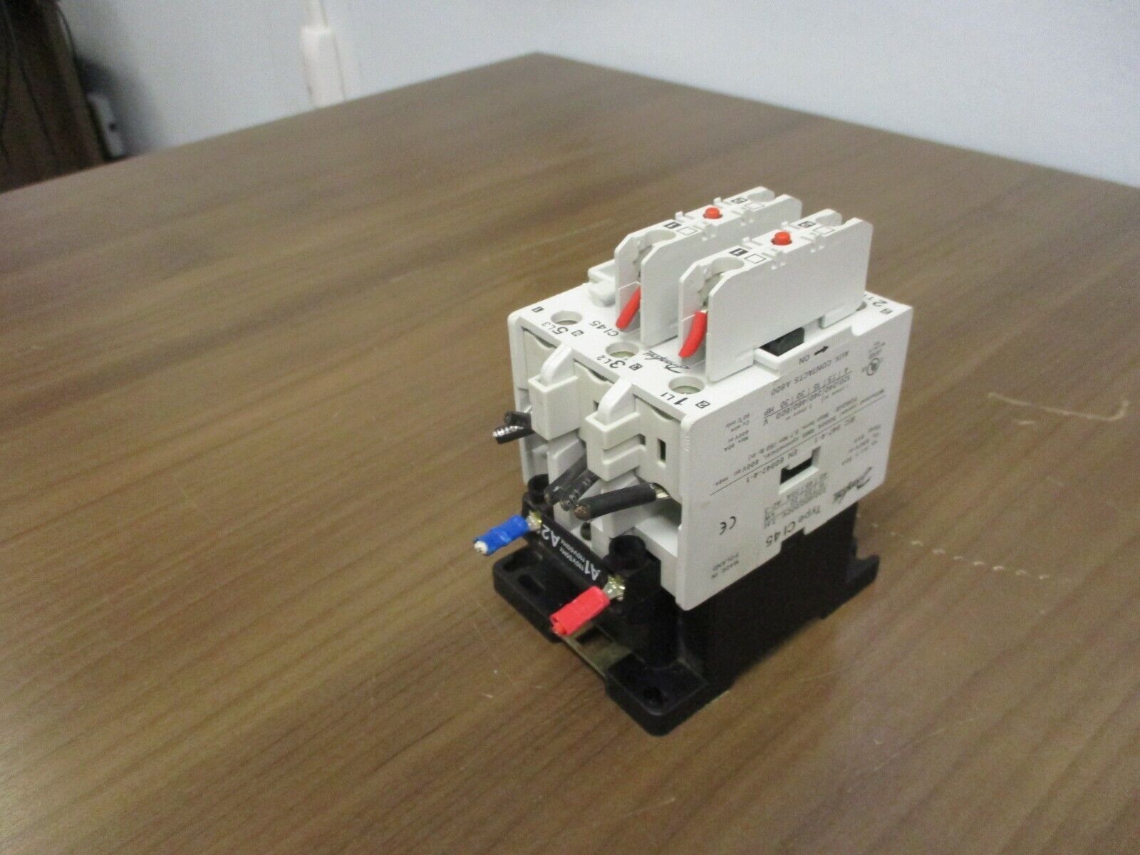 Danfoss Contactor C1 45 110V Coil 80A 600V w/ (2) Aux Contacts Used