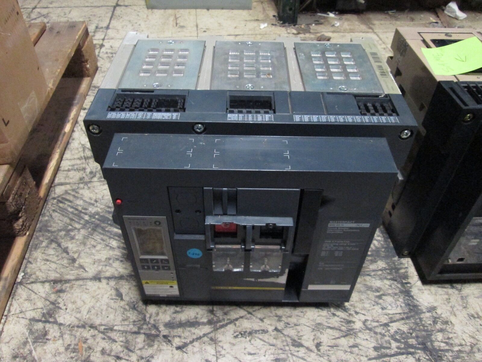 Square D Masterpact Circuit Breaker NW 20 H 2000A Frame Micrologic 6.0P Trip