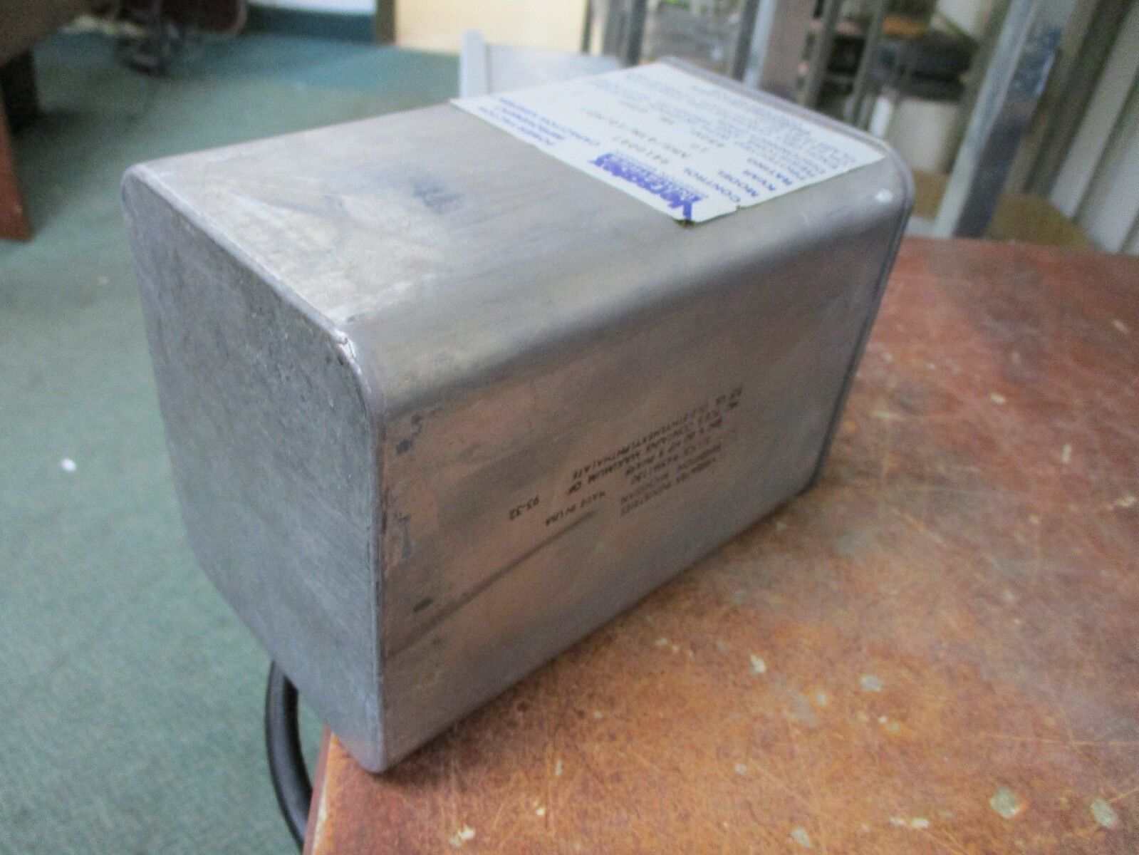 Versatex Power Factor Improvement Capacitor Assembly ABS/43M/10/RF3 10 KVAR Used