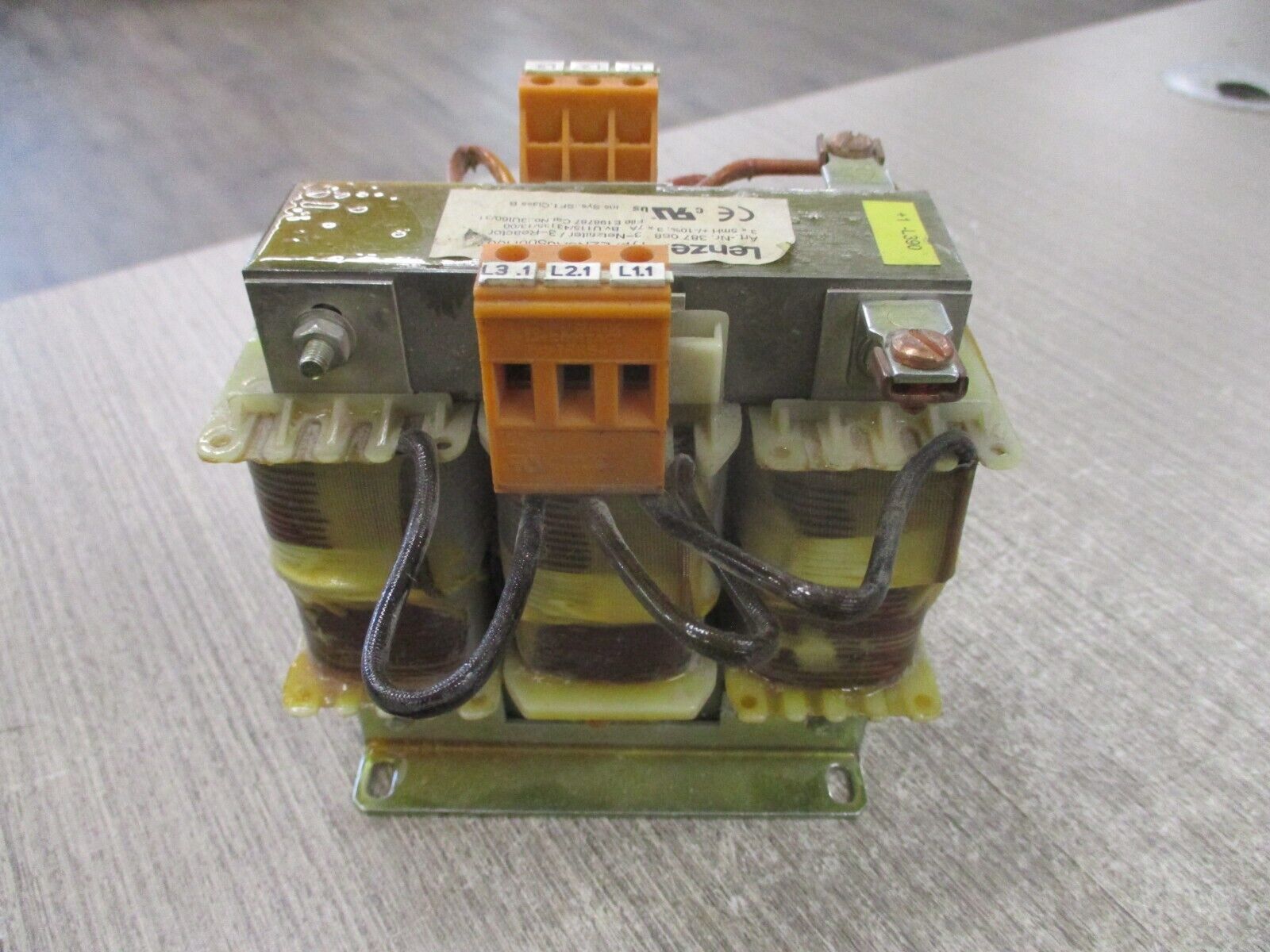 Lenze Line Reactor EZN3A0500H007 5mh 3ph Used
