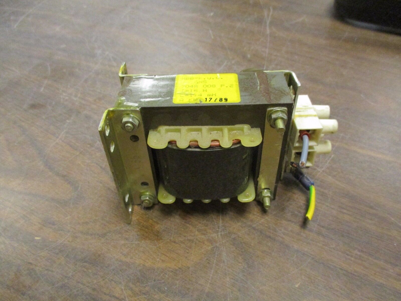 ABB GNS Transformer 7048 008 P.2 I=16A L=1.4mH Used