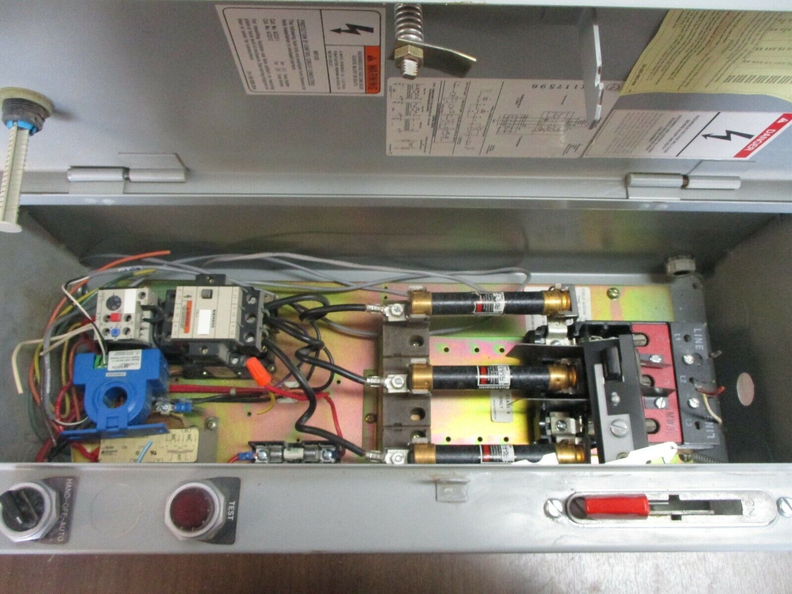 Siemens Fusible Size 1 Combination 3TB44 120V Coil Used