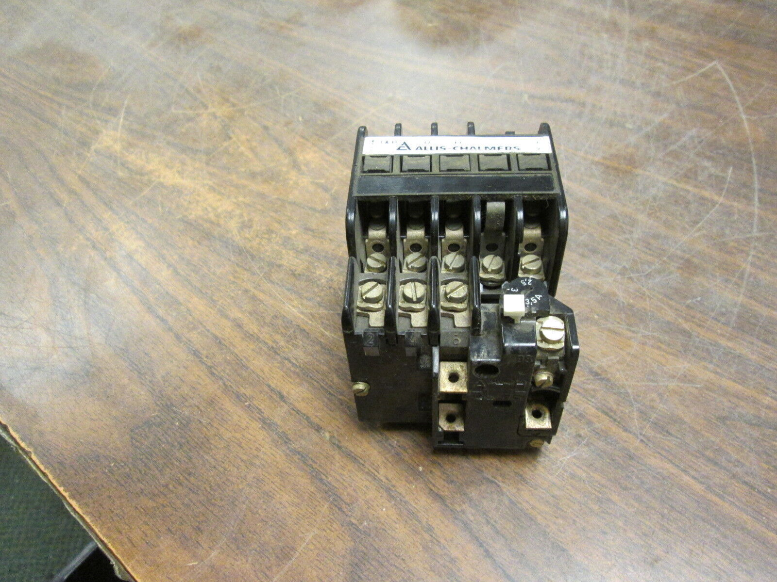 Allis-Chalmers Size 00 Starter GC-00 DC0 / 3ZA4041-8AL00 10A 600V Range:2.5-3.5A