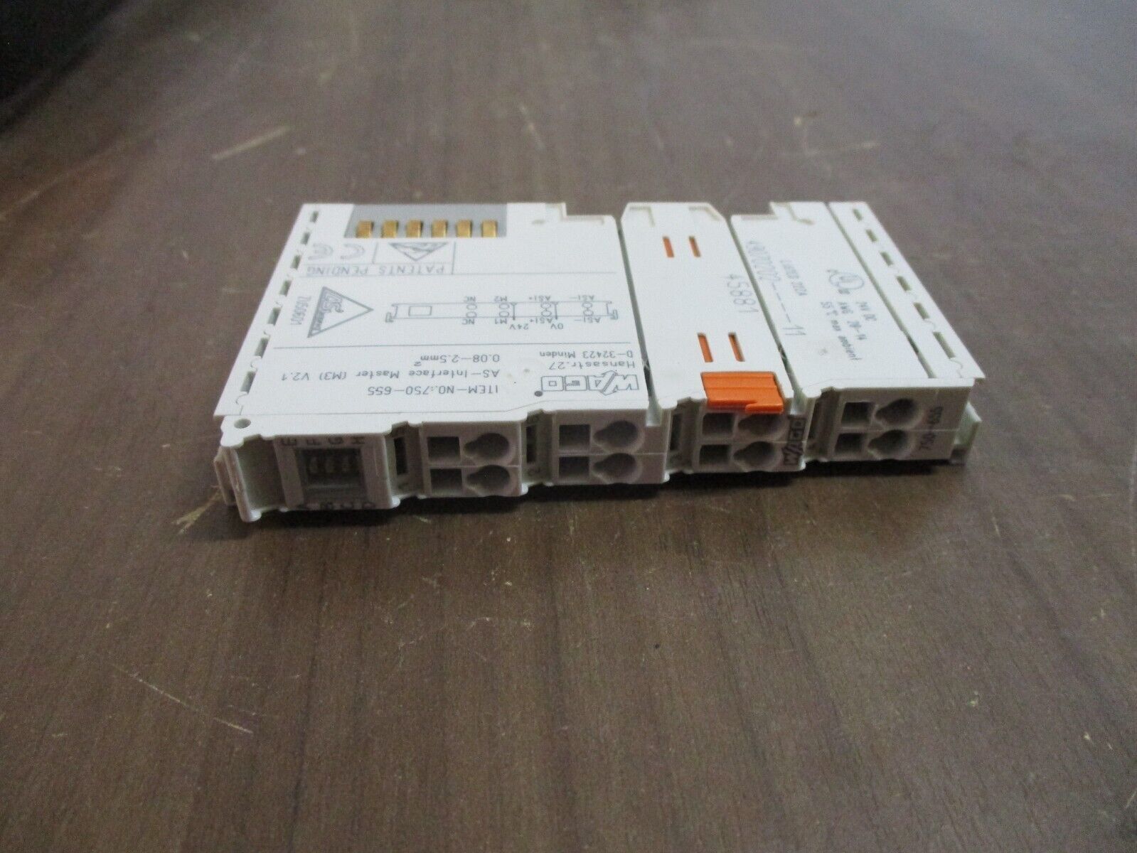 Wago AS-Interface Master Module 750-655 (M3) V2.1 Used