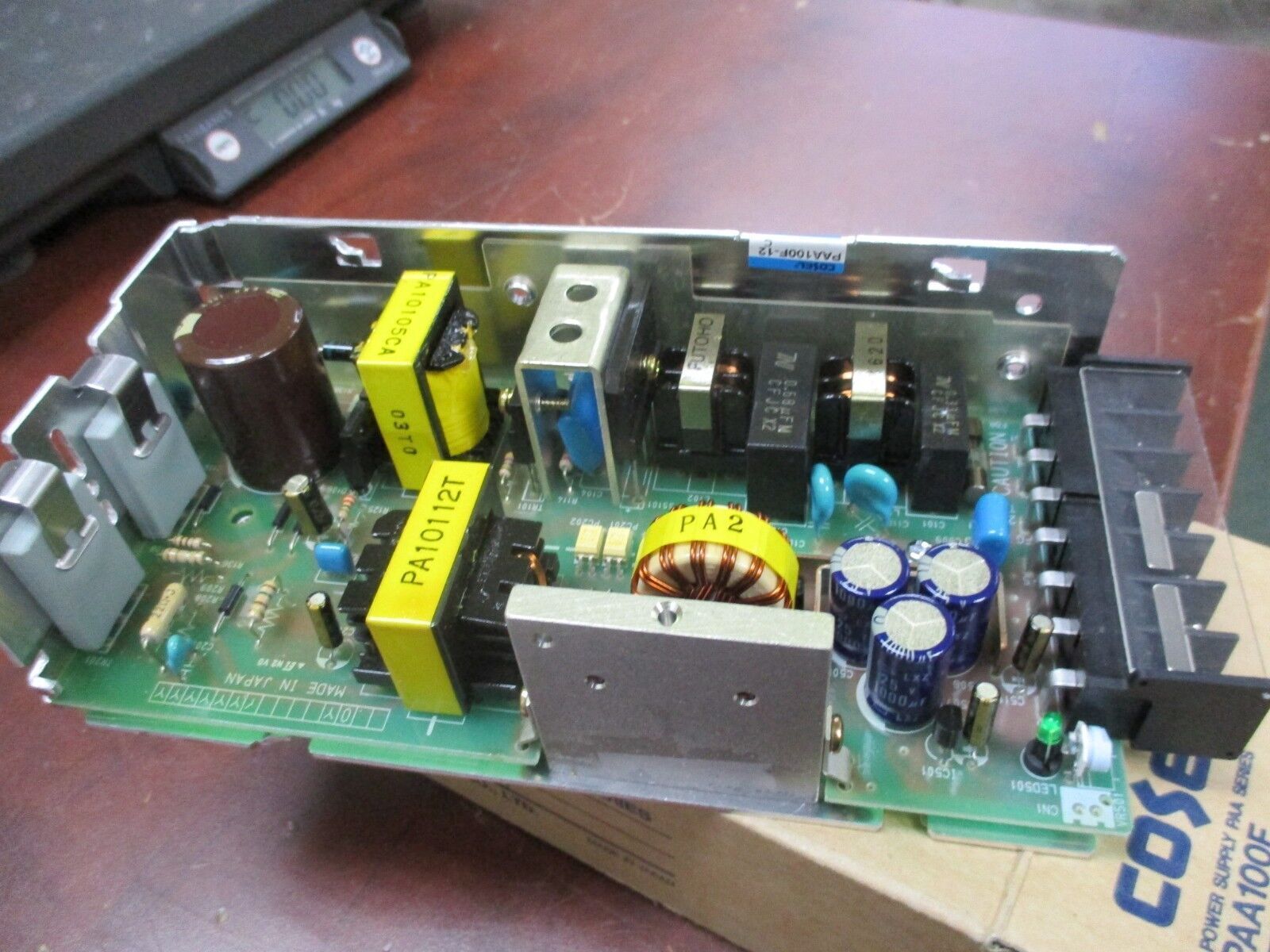 Cosel PPA Series Power Supply PAA100F-12 In: 100-240VAC 1.4A Out: 12VDC 8.5A