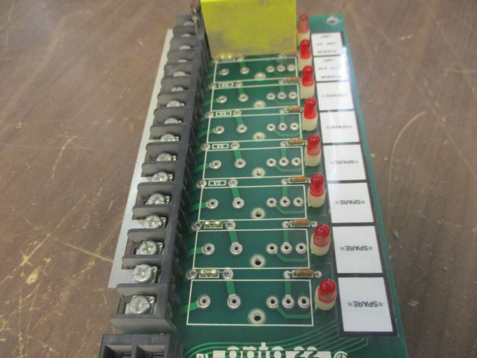 Opto 22 I/O Relay Board PB8 w/ (1) IAC5 Modules Used
