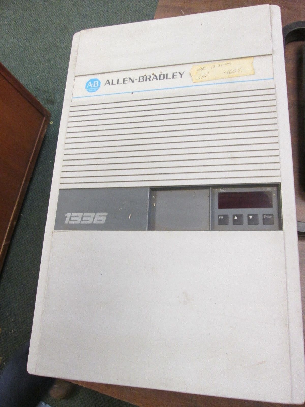 Allen-Bradley 1336 AC Drive 1336-B003-EAD-S1 3HP 480V No Cover Screw Used