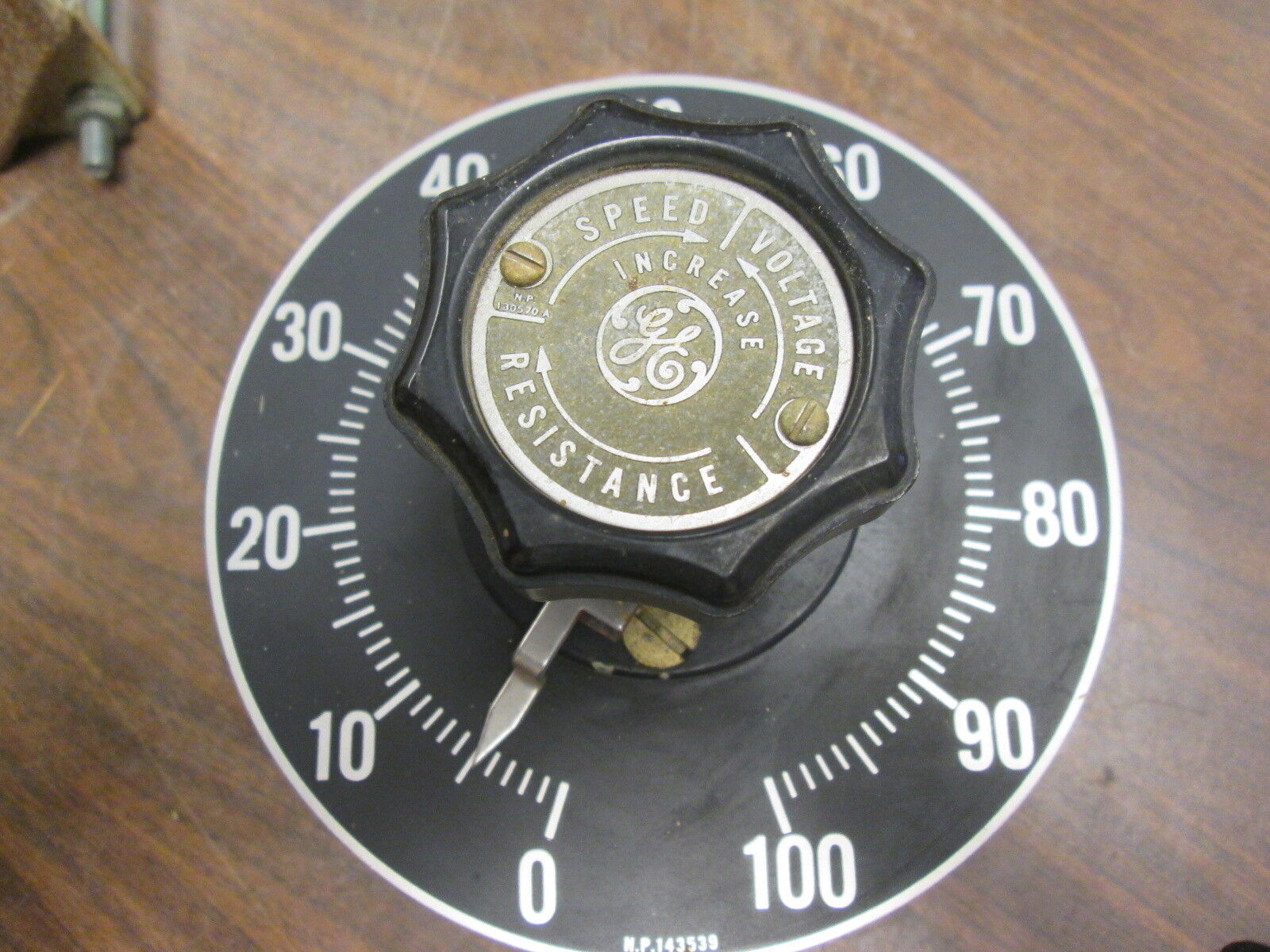 GE Rheostat IC8000EA101AA249 250V 74ohms Used