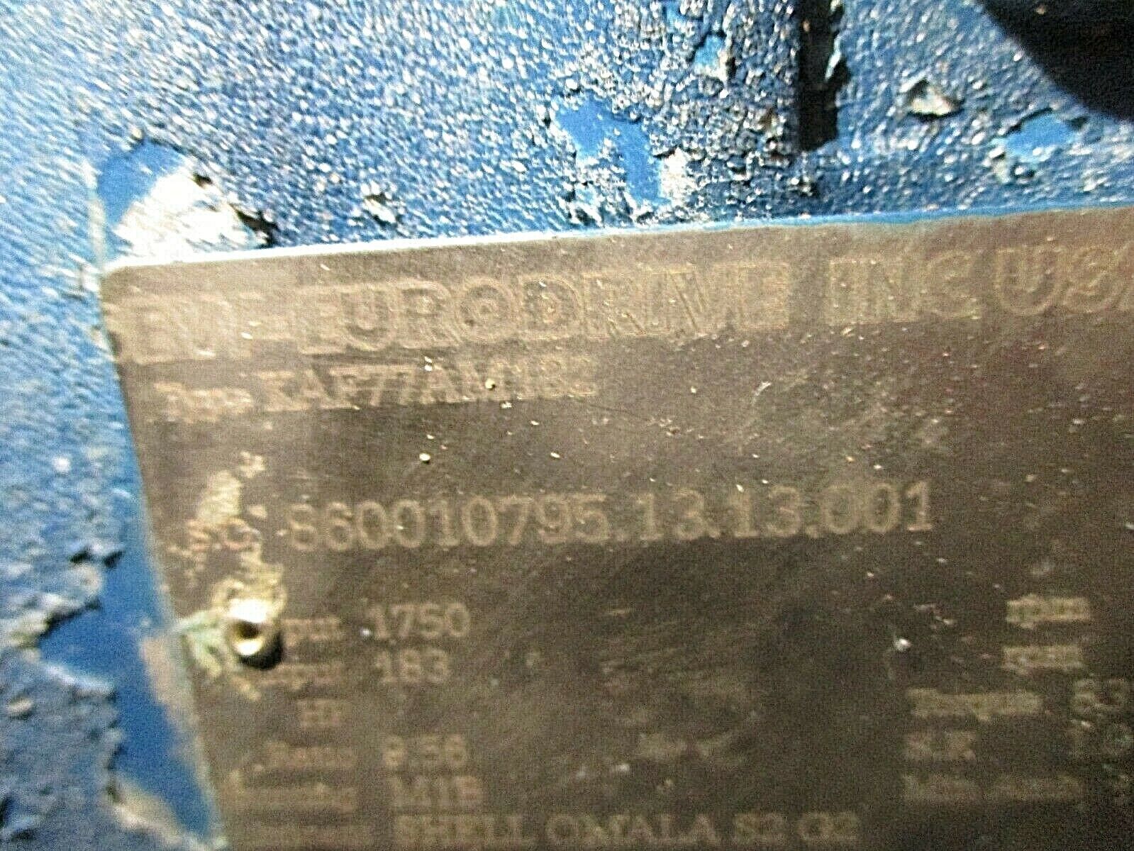 Sew-Eurodrive Helical Bevel Gear KAF77AM182 Ratio 9.56:1 Input: 1750RPM Used