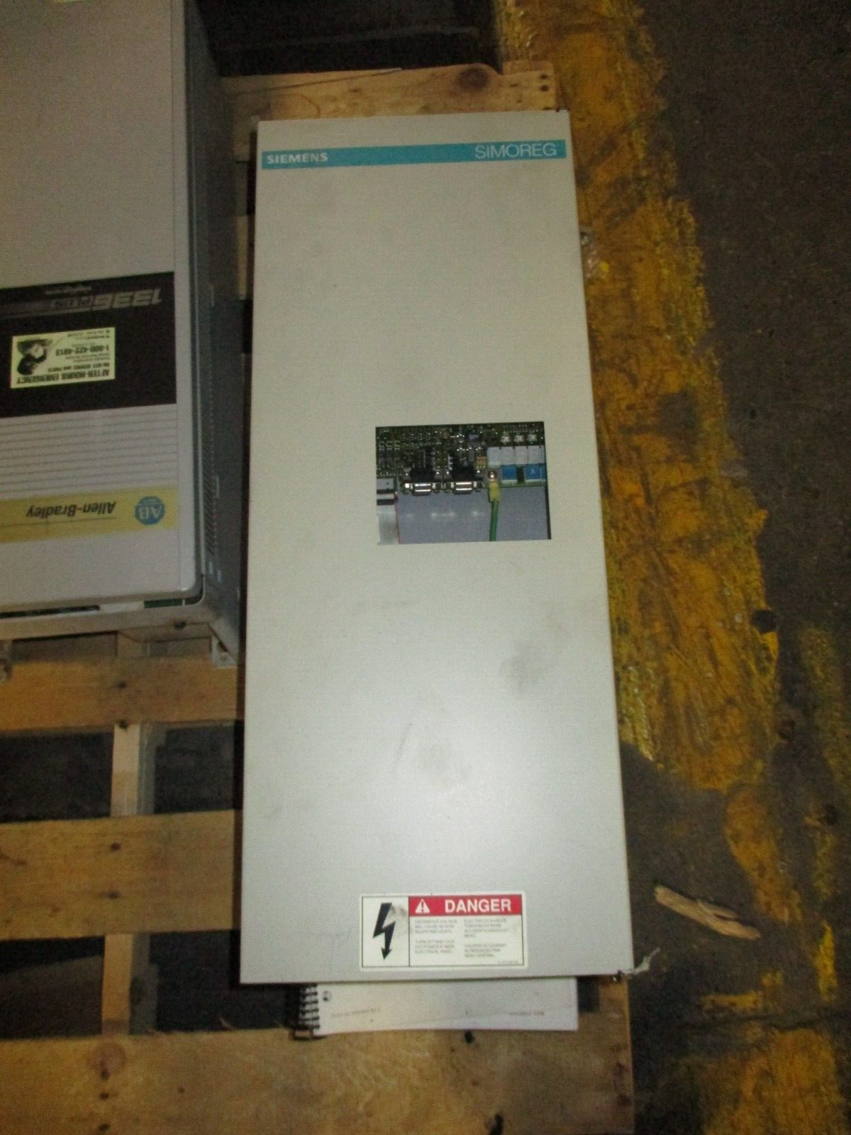 Siemens SIMOREG Microprocessor DC Drive A1-116-250-509 Iss. 04 *No Keypad* Used