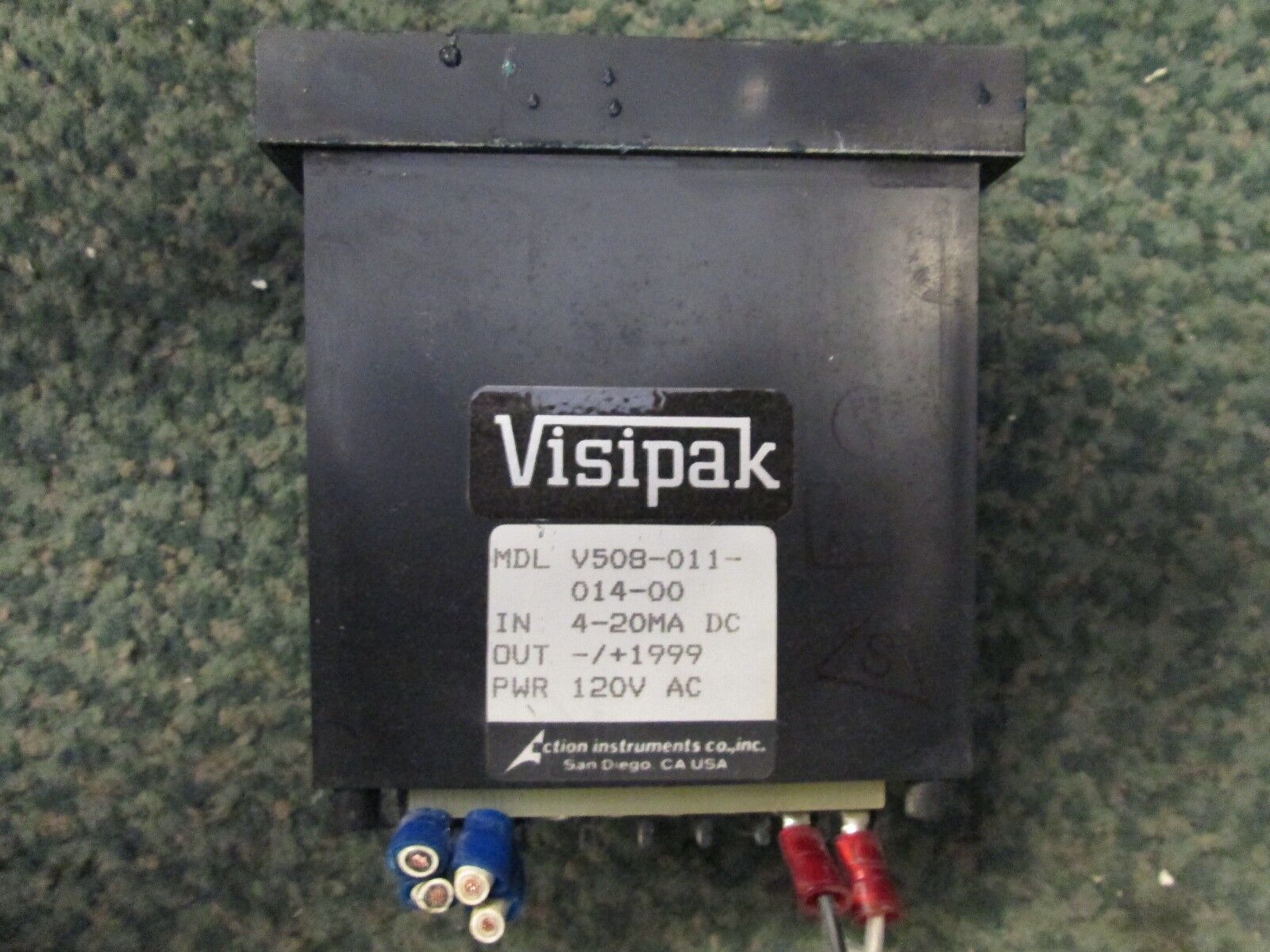 Action Instruments V508-011-014-00 4-20MADC -/+1999 120VAC Used