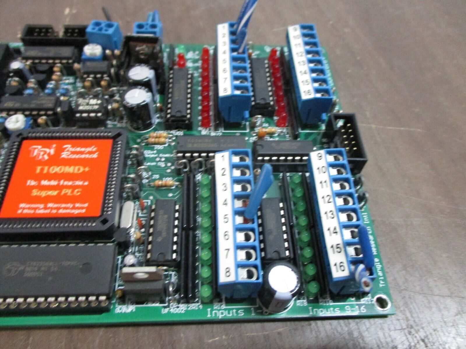 TRi Programmable Controller T100MD1616+ Rev. D-1(r13) Used