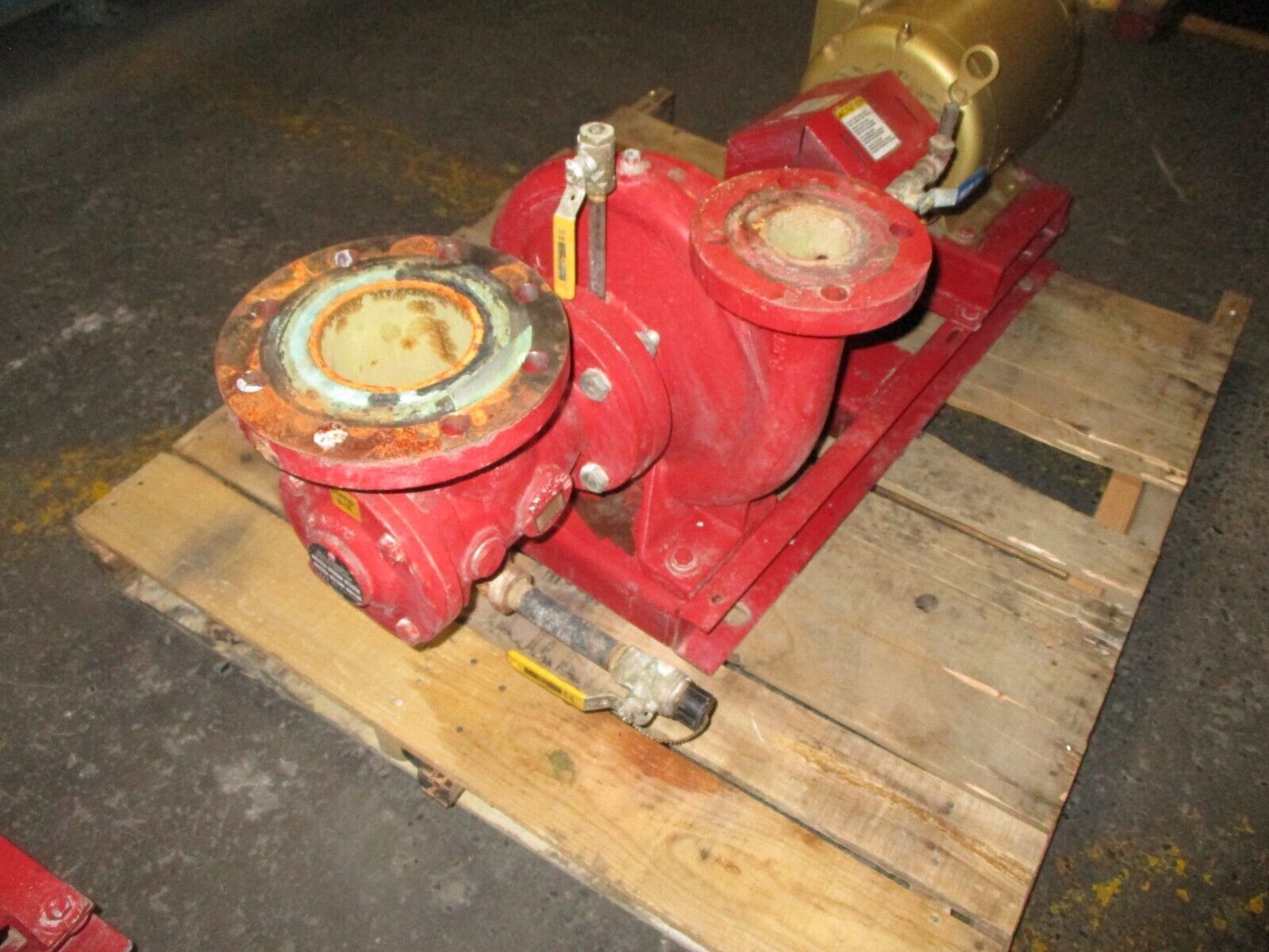 Bell & Gossett Pump 1510 BF 8.875 2.5BB 7.5HP 1800RPM 150GPM 80FT Head Used