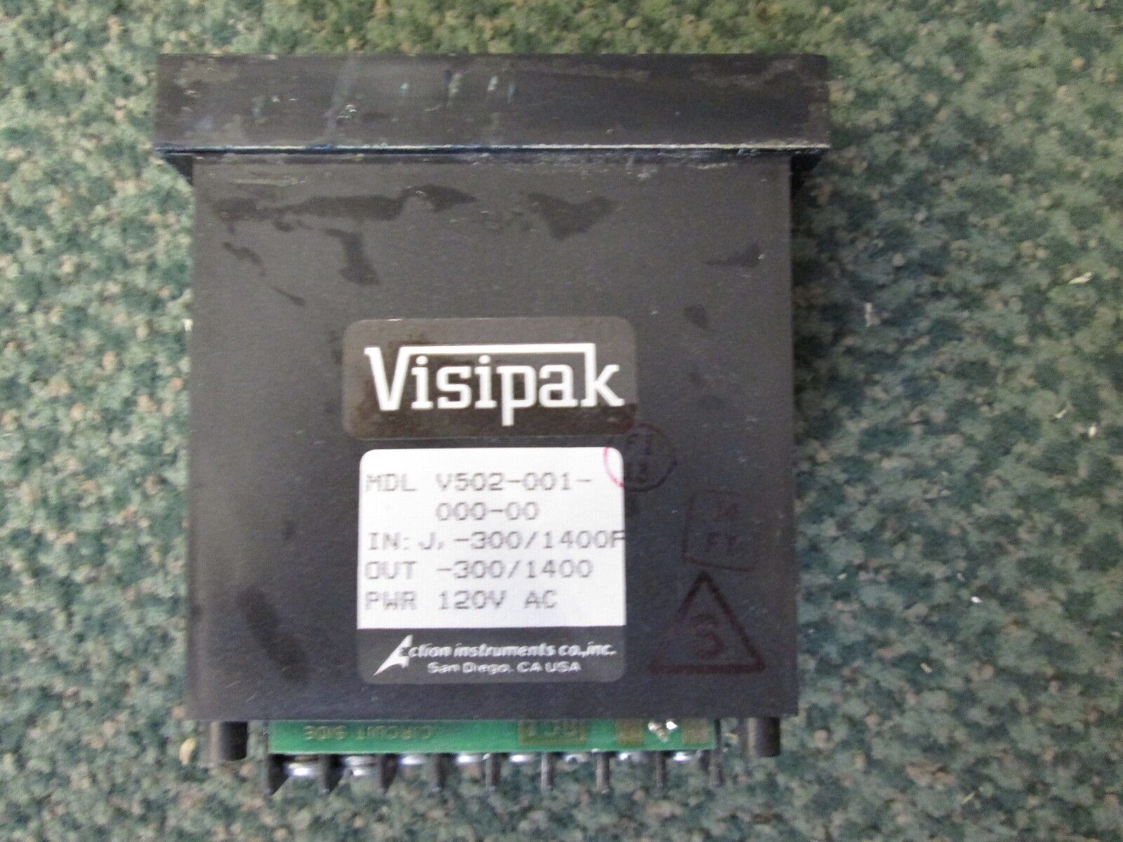 Action Instruments Visipak V502-001-000-00 -300/1400 120VAC Used