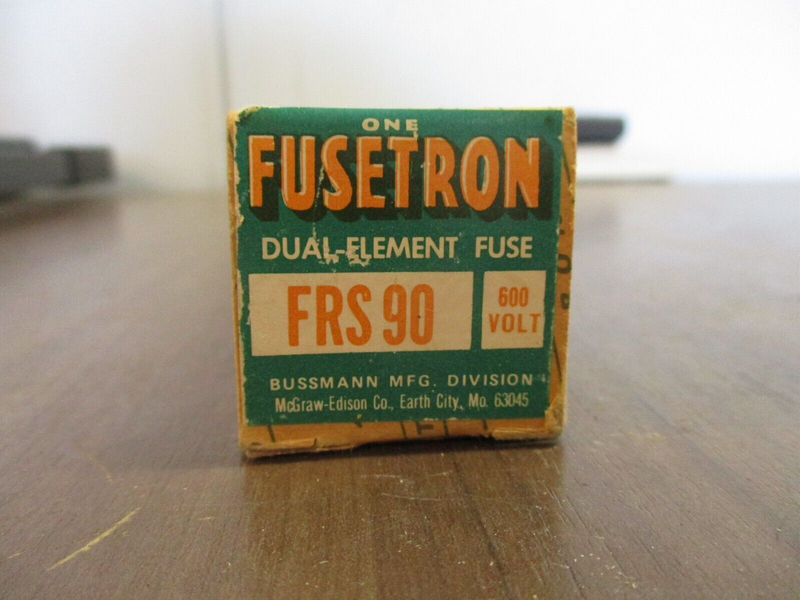 Bussmann Fusetron Fuse FRS 90 90A 600V New Surplus