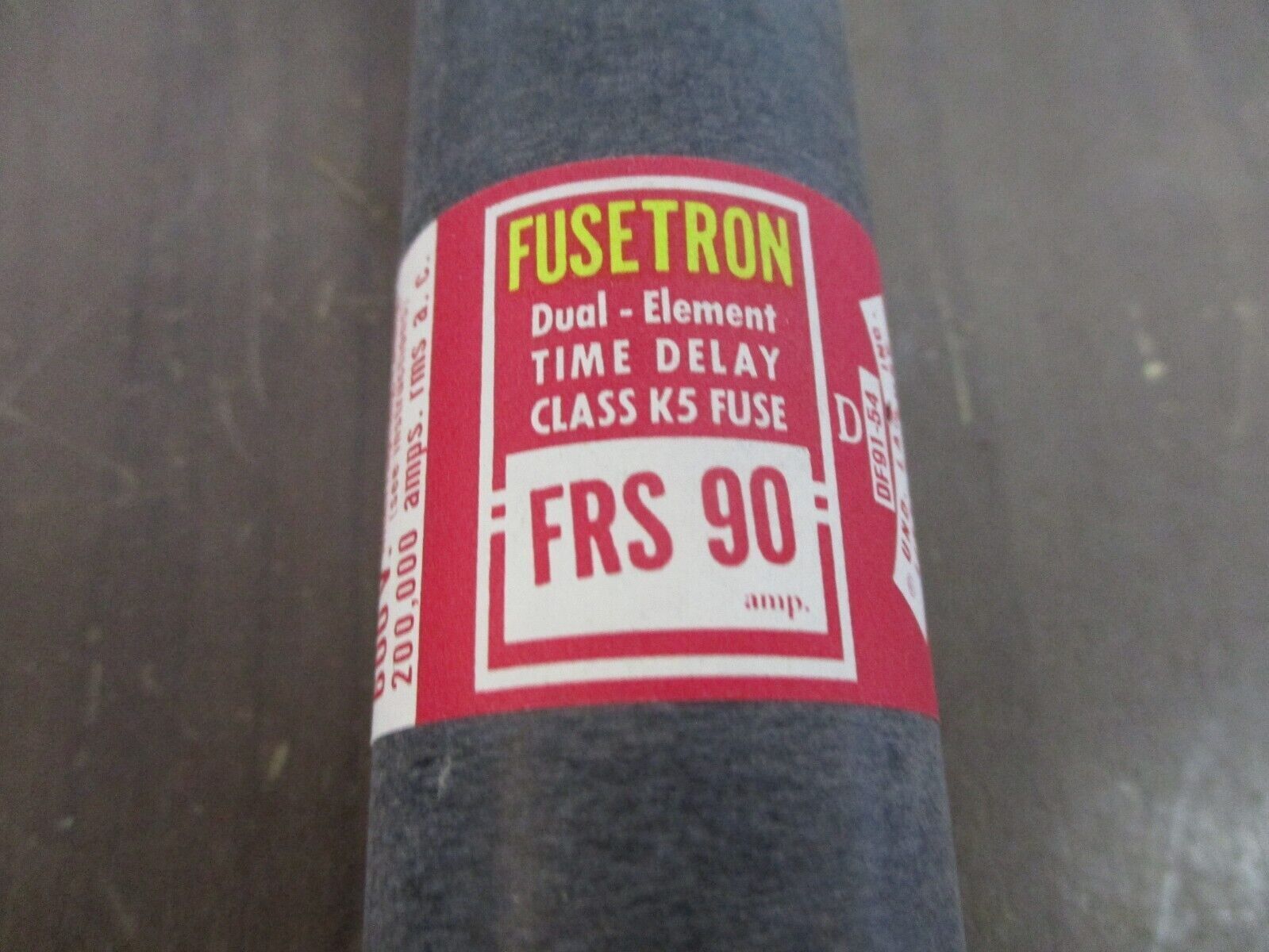 Bussmann Fusetron Fuse FRS 90 90A 600V New Surplus