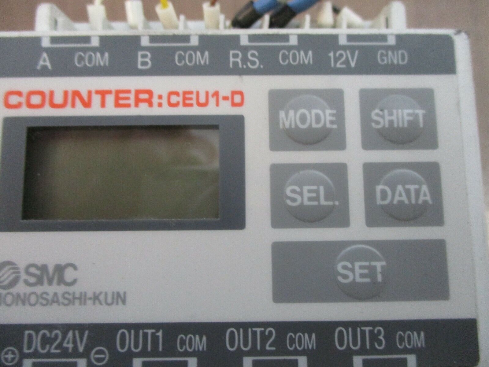 SMC Counter Module CEU1-D 3-Point 24VDC Used