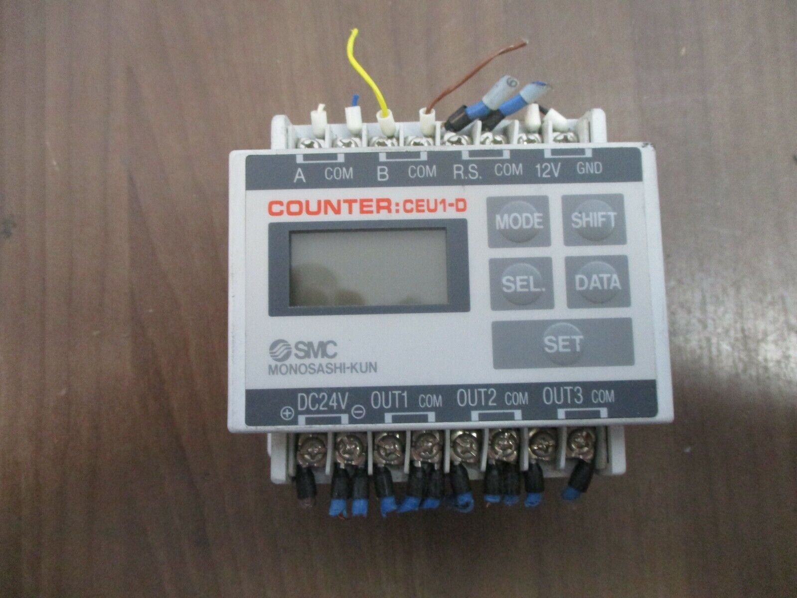 SMC Counter Module CEU1-D 3-Point 24VDC Used