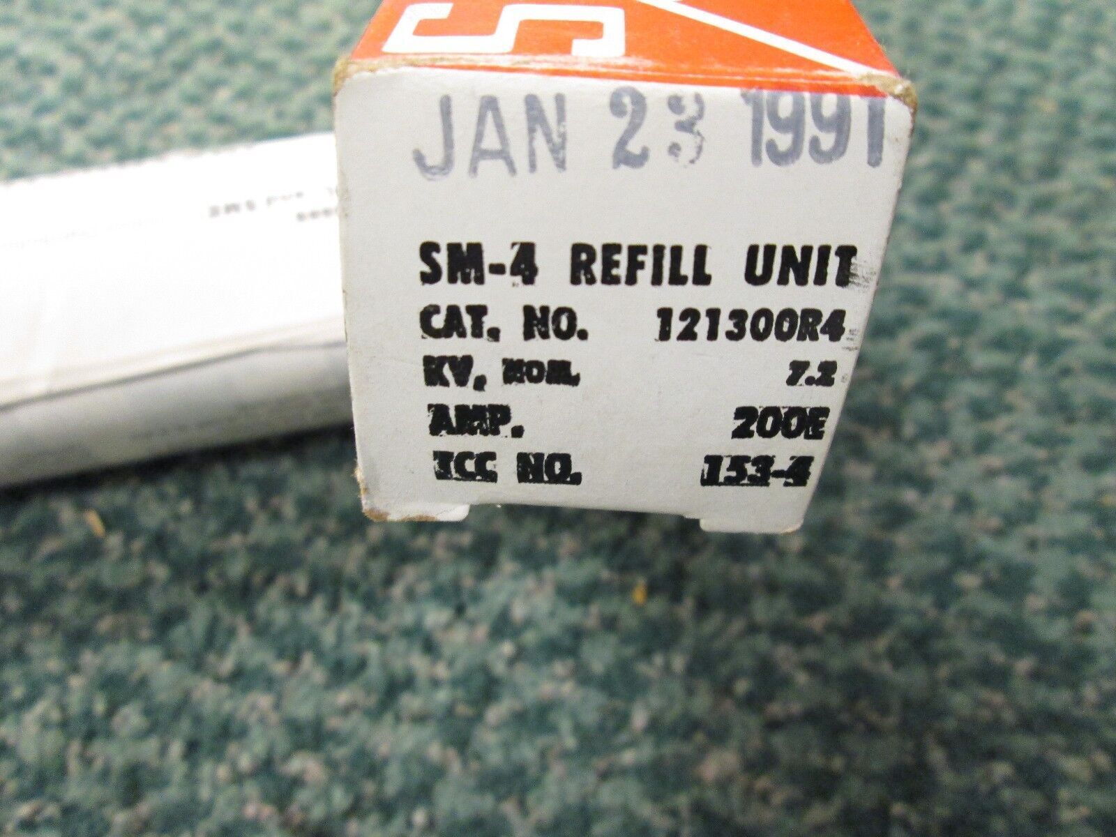 S&C SM-4 Refill Unit 121300R4 7.2KV 200E