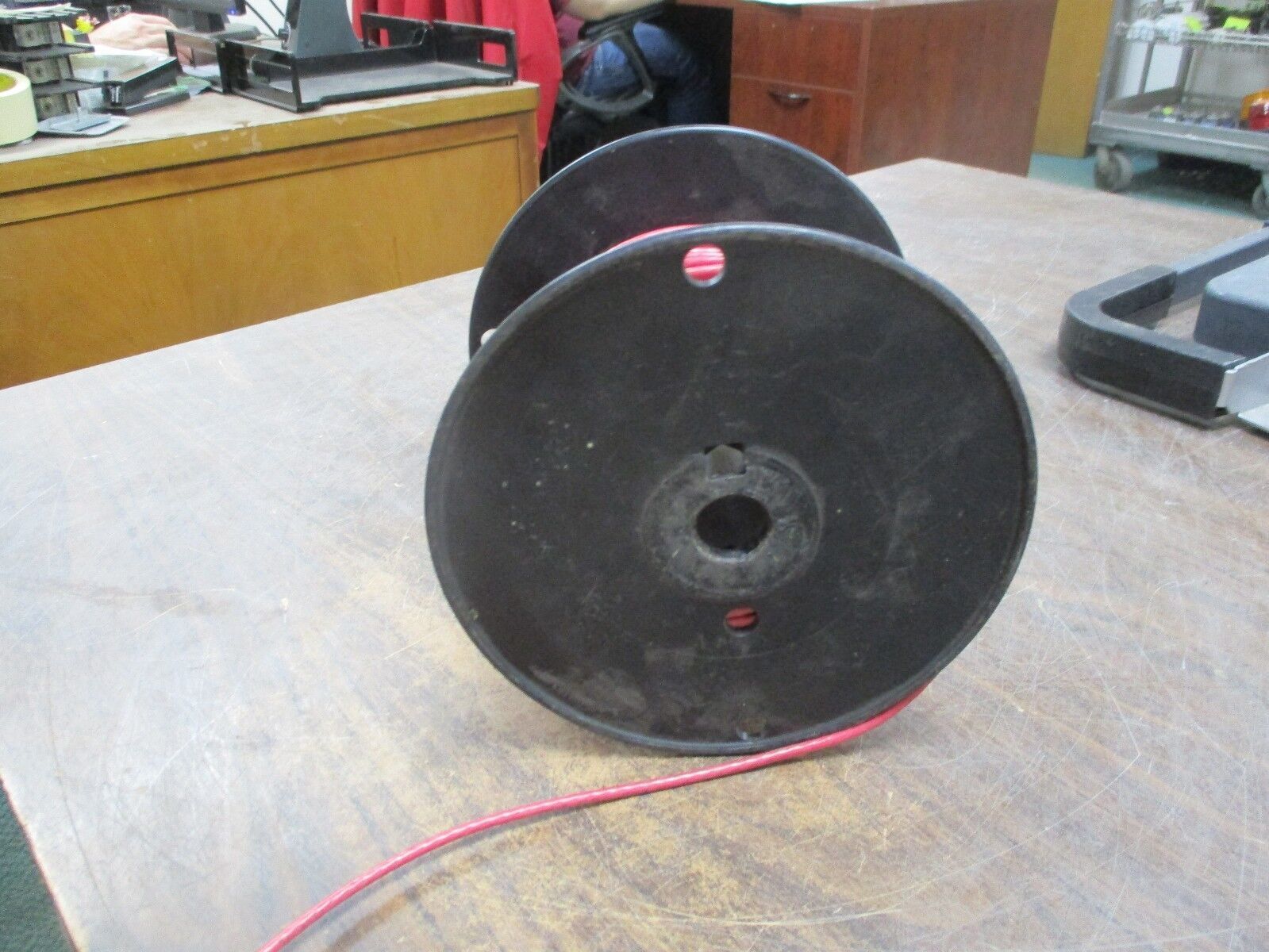 Misc. Brand 12 AWG Wire E-156879 Red Approx, Length: 117 ft New Surplus