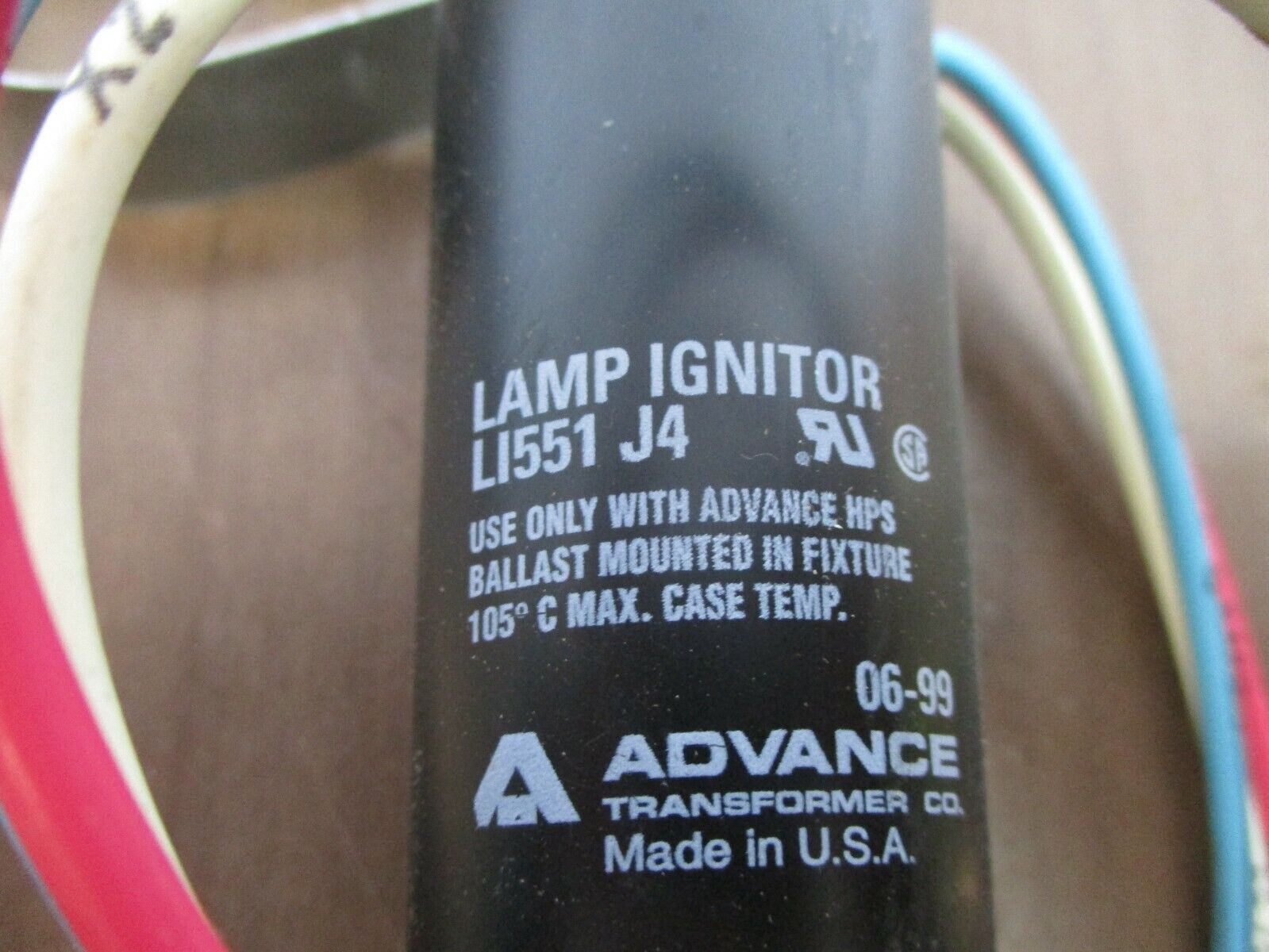 Advance Ignitor Kit LI551J4IC New Surplus