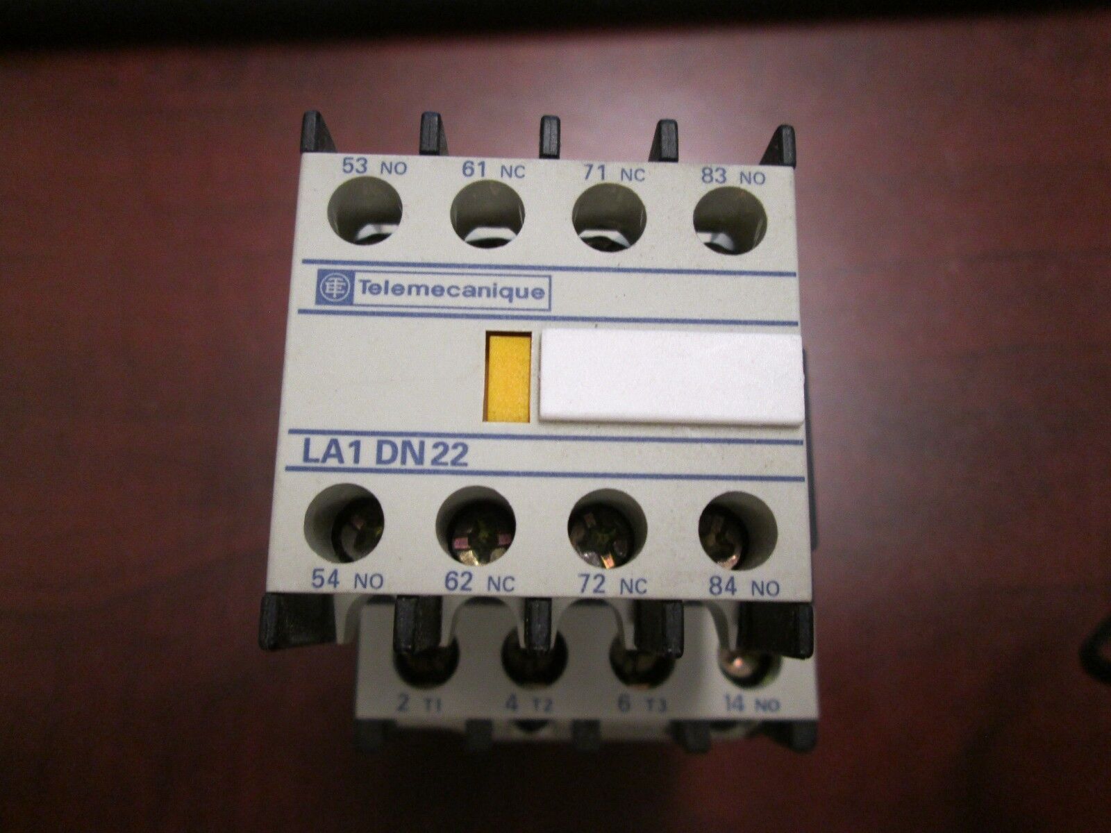 Telemecanique Contactor, LC1D2510, LA1DN22, 120V Coil, Used