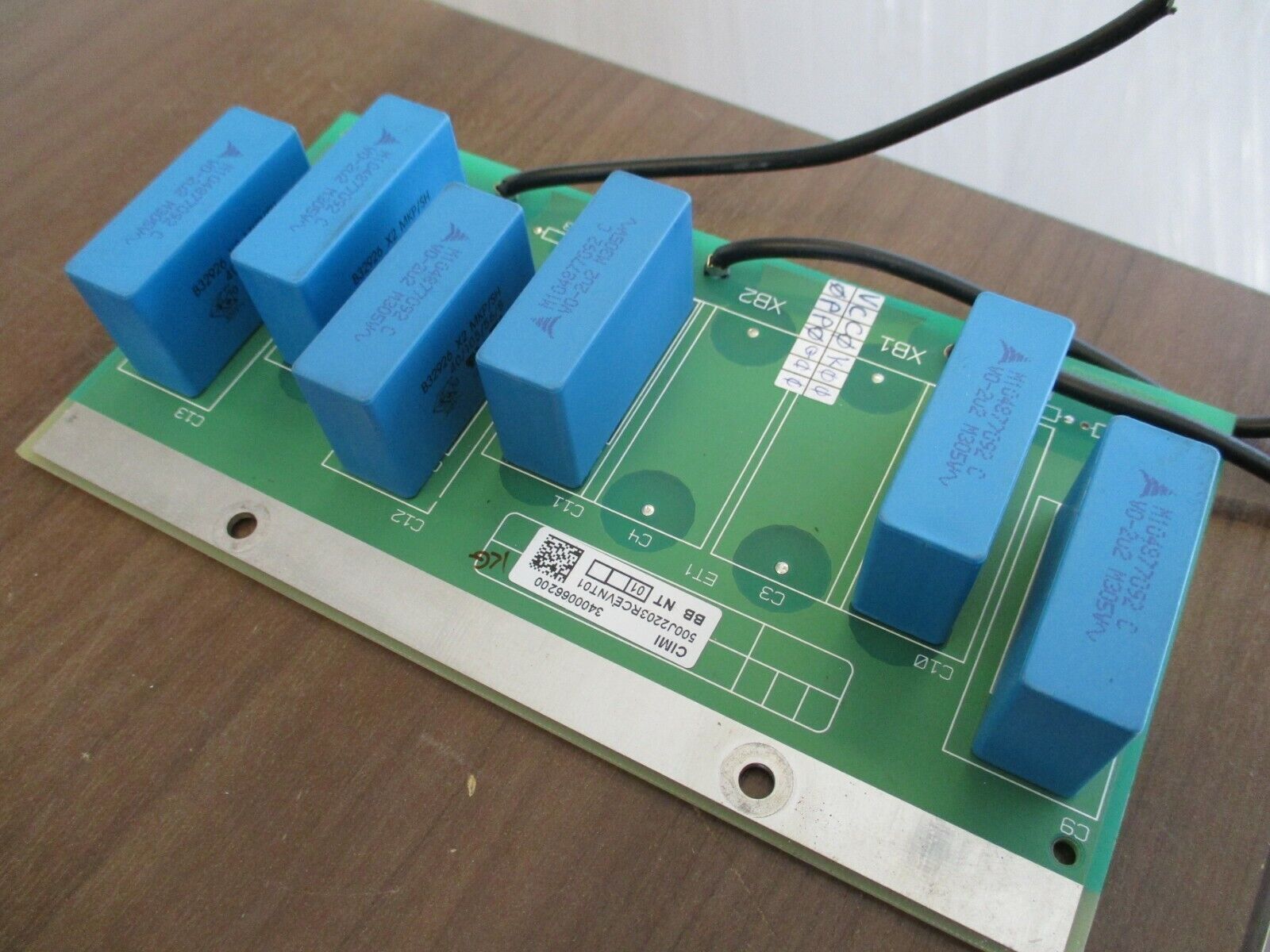 MGE CUMI Relay Board 34000660XD-2BA Used