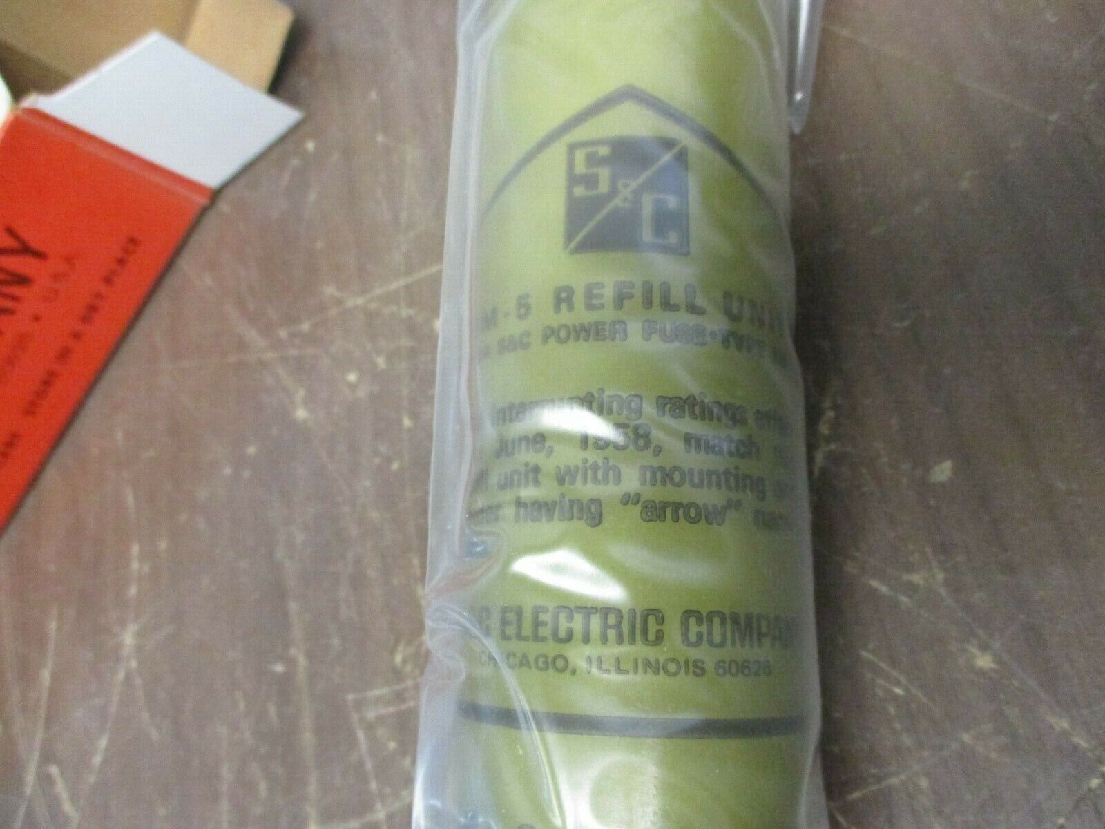 S&C SM-5 Refill Unit 132030R4 14.4KV 20E New Surplus