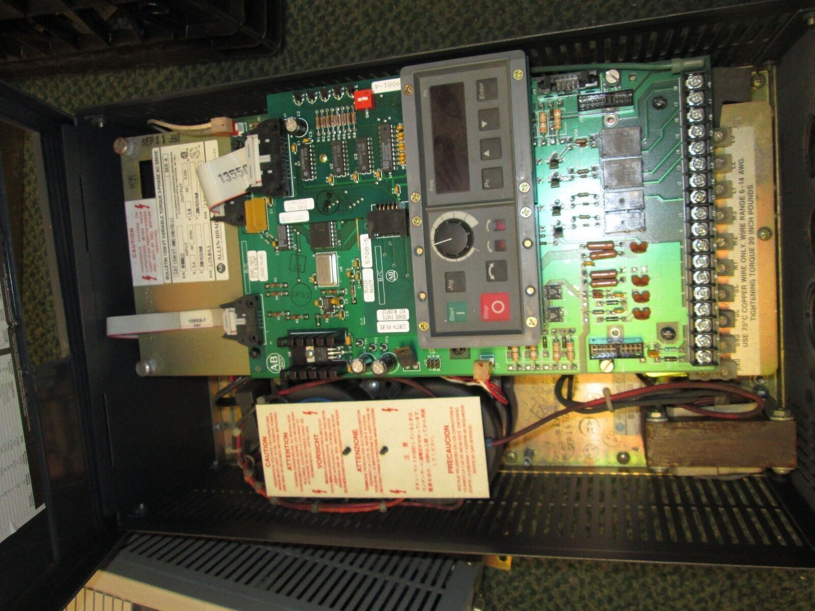 Allen-Bradley 1336VT AC Drive 1336VT-B003-EAN-FA2-L3 3HP Used