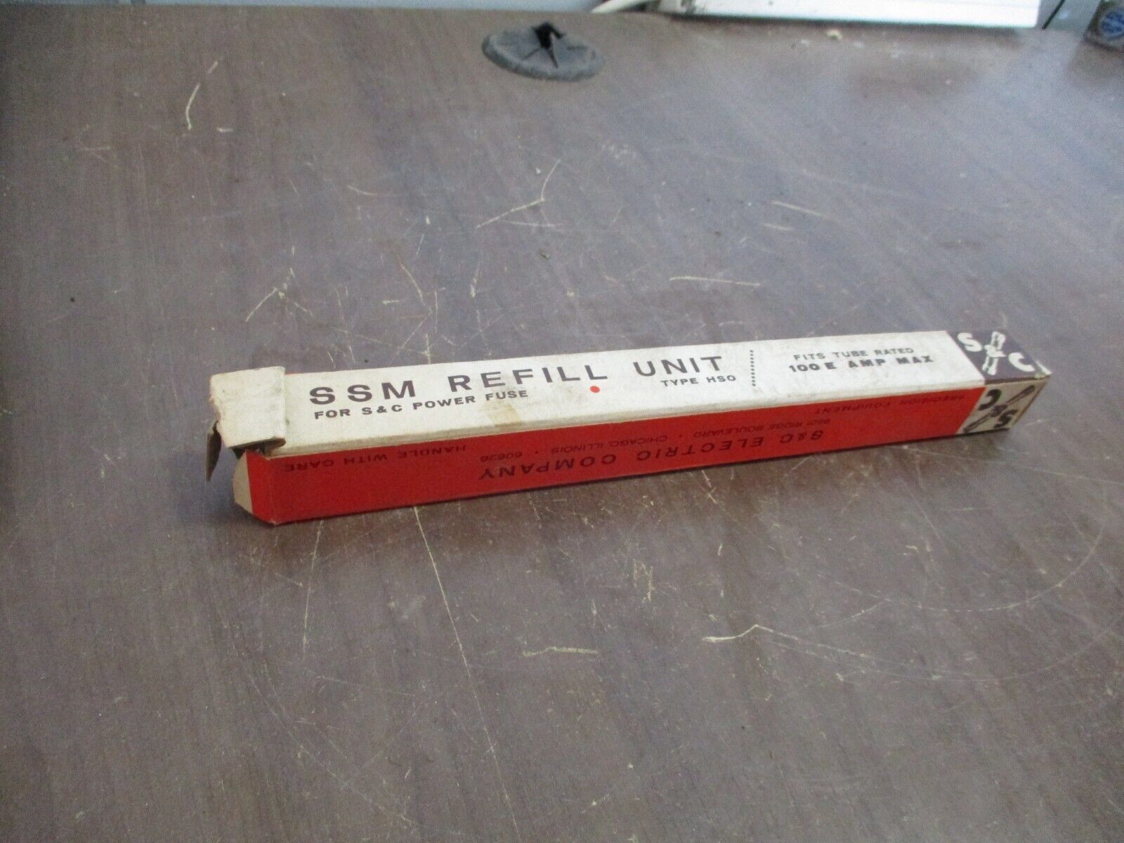 S&C SSM Fuse Refill Unit 142065R1 65E 14.4kV New Surplus