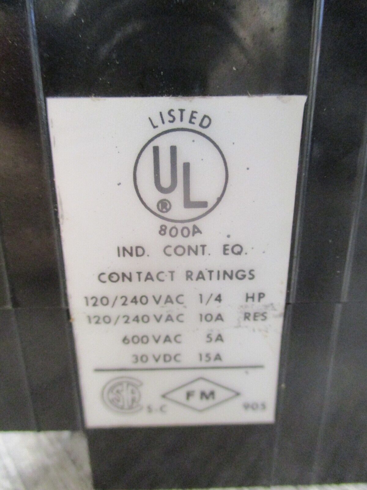 Agastat Timing Relay 7012AI Range 6-60 min 120V 60Hz Used