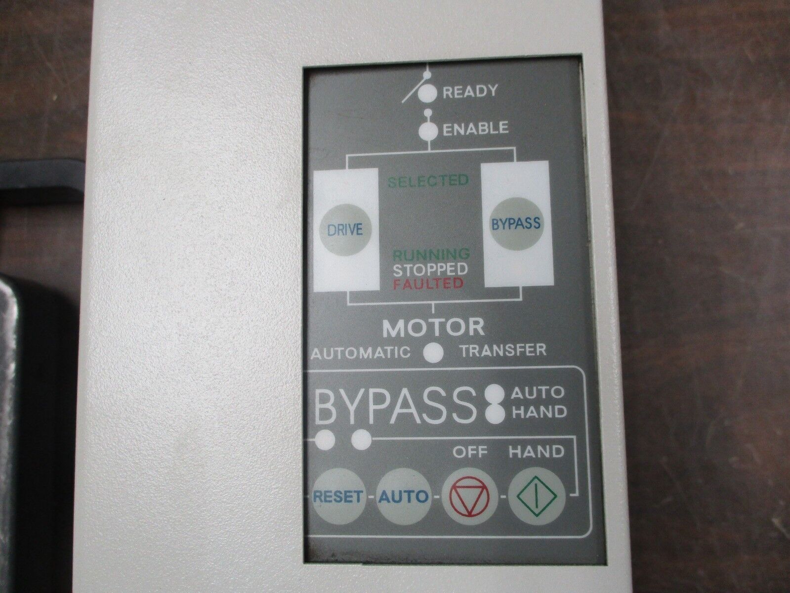 ABB ACH550 AC Drive w/ Bypass ACH550-UC-015A-4-F267+K452 10HP 3Ph Used