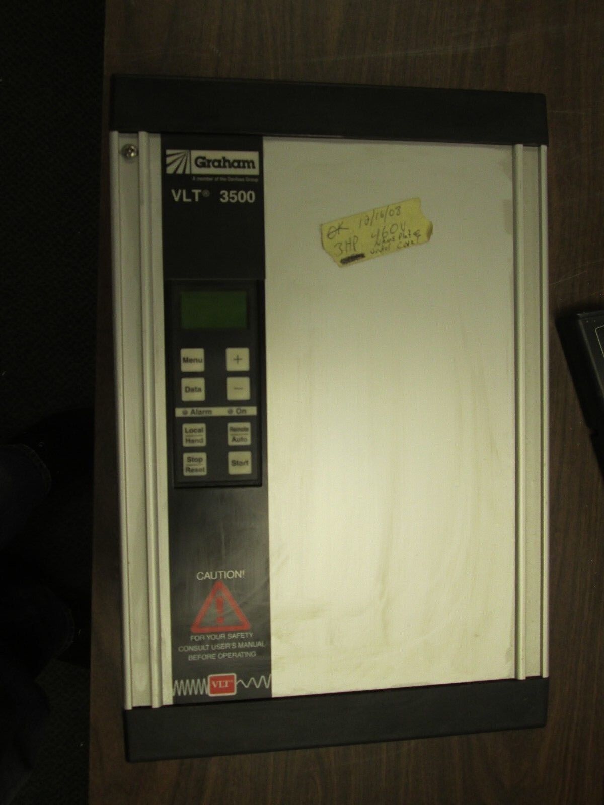 Danfoss 3504 AC Drive 175H8858 5HP 460V Used