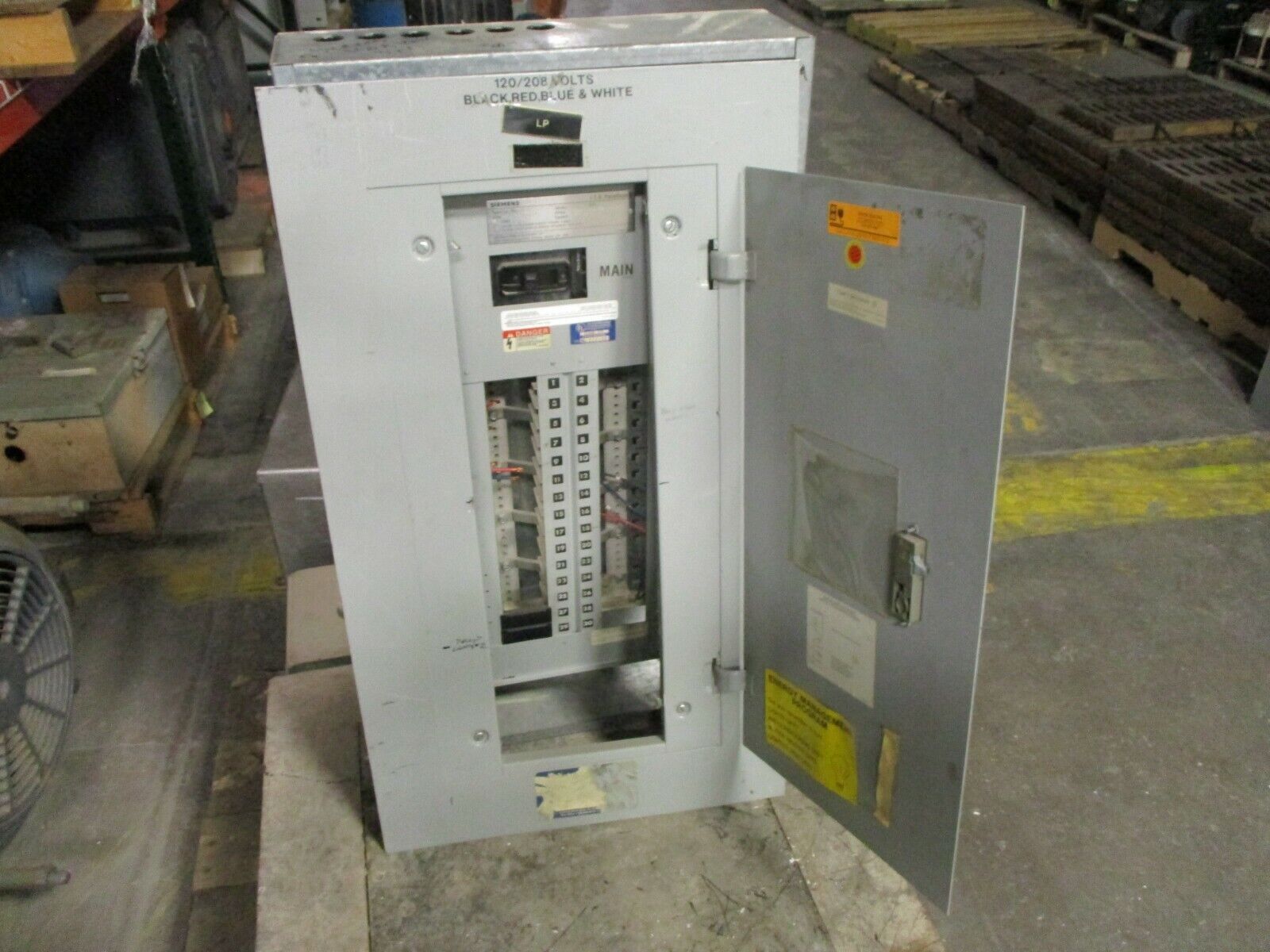 Siemens Main Breaker Circuit Breaker CDP-7 225A Max 208Y/120 3Ph 4W Used