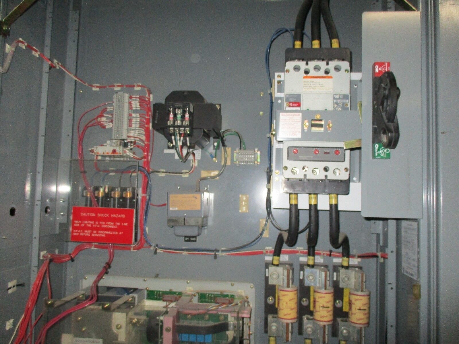 Allen-Bradley 1336 Plus II AC Drive w/ Bypass 1336F-B100-AN-EN-L6 100HP, Used