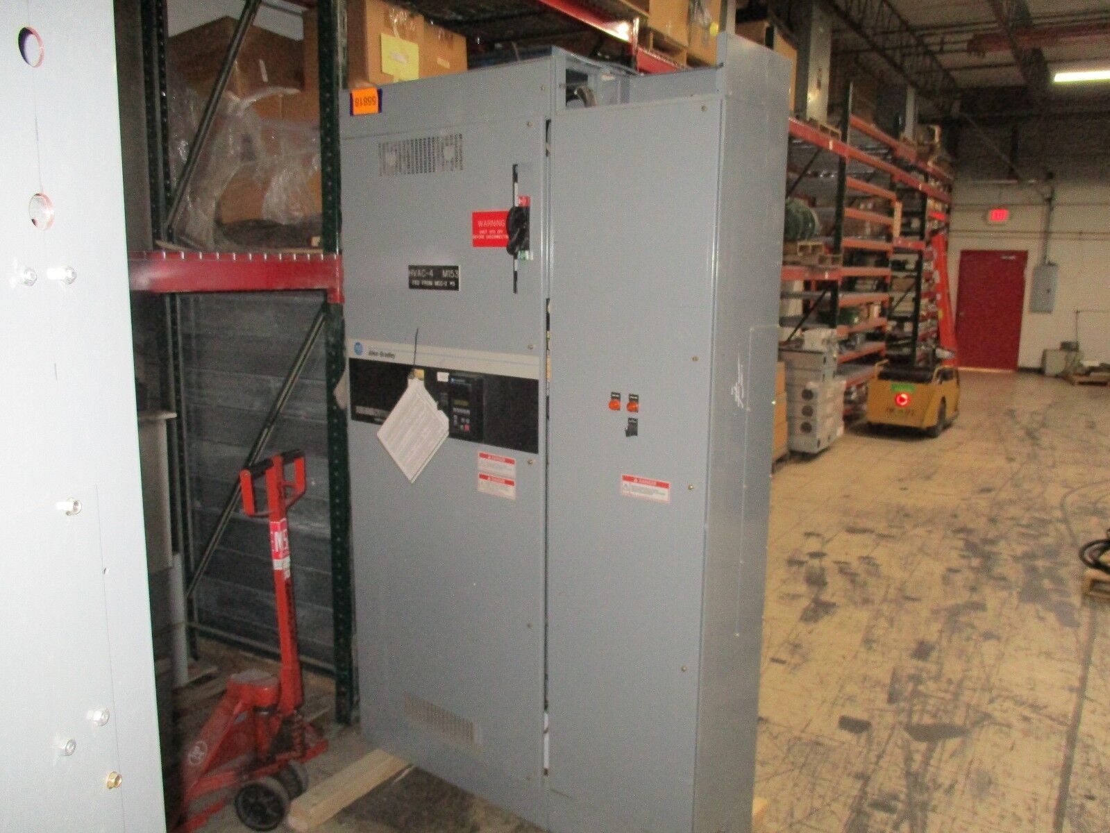 Allen-Bradley 1336 Plus II AC Drive w/ Bypass 1336F-B100-AN-EN-L6 100HP, Used