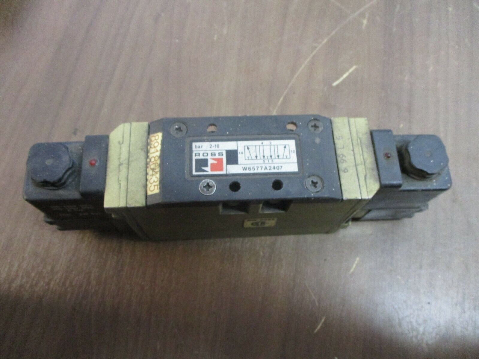 Ross Solenoid Valve W6577A2407 2-10 Bar Used